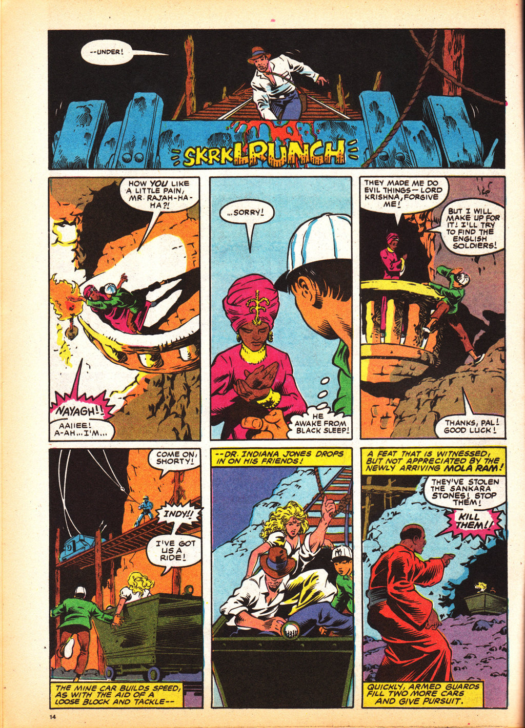 Read online Indiana Jones comic -  Issue #3 - 14