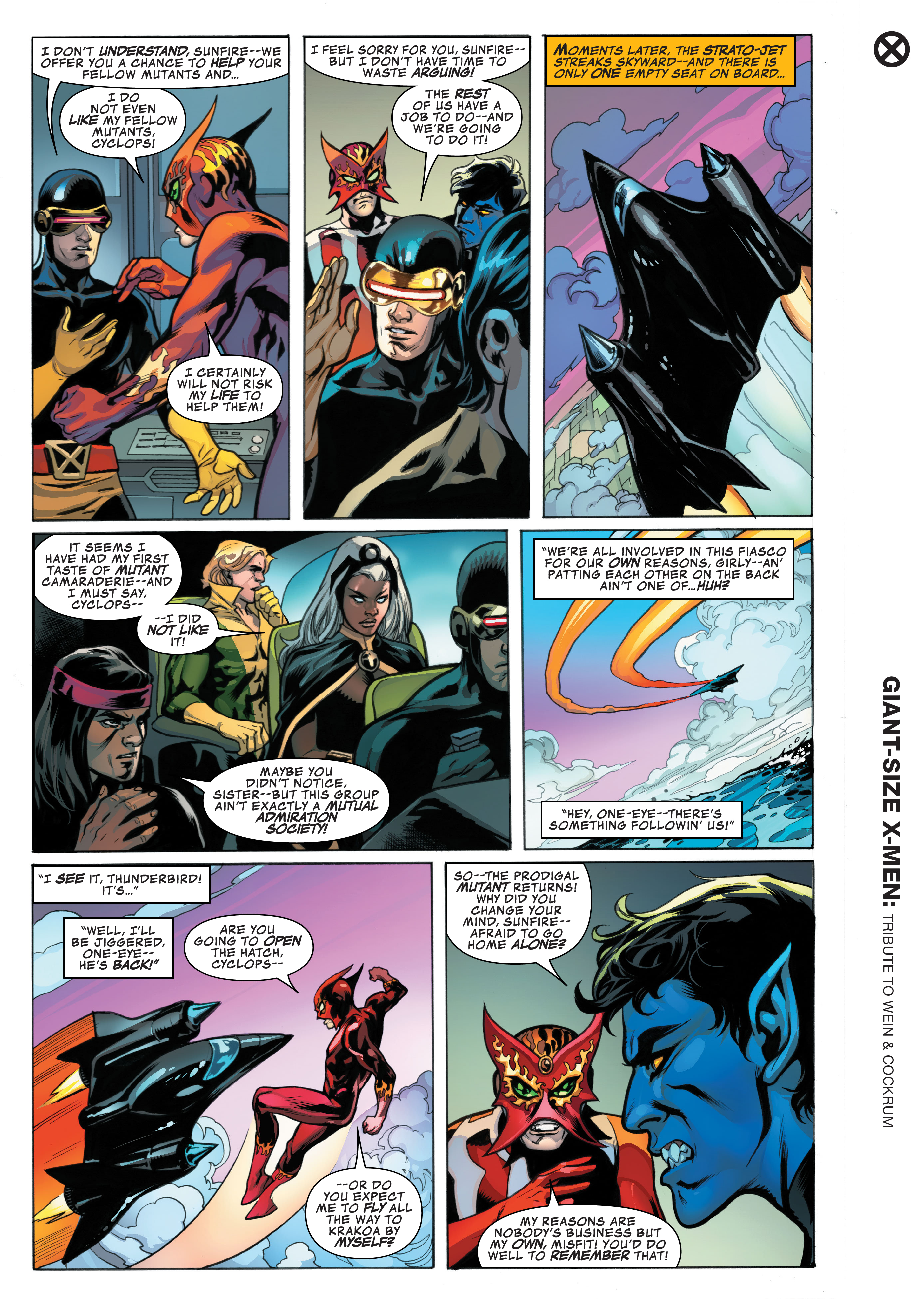 Read online Giant-Size X-Men: Tribute To Wein & Cockrum Gallery Edition comic -  Issue # TPB (Part 1) - 24