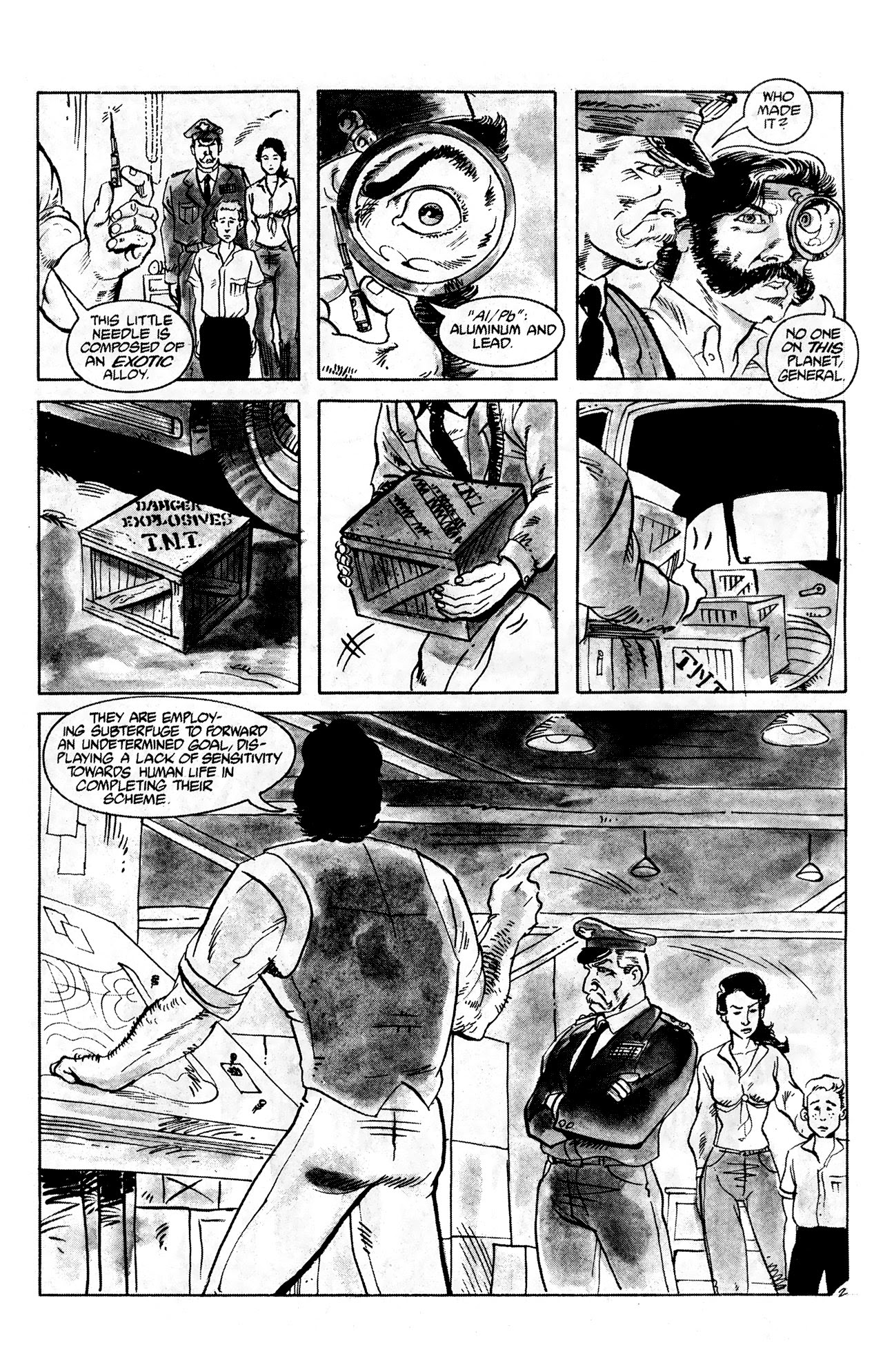 Read online Invaders From Mars (1990) comic -  Issue #3 - 4