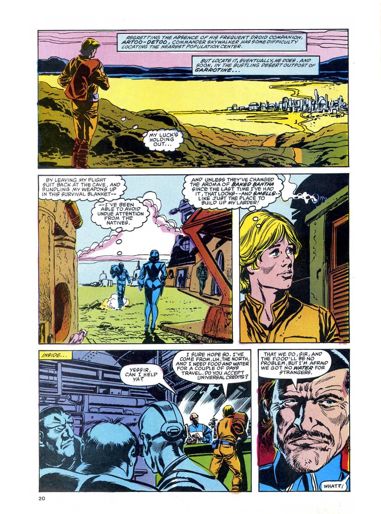 Read online Return of the Jedi comic -  Issue #132 - 20