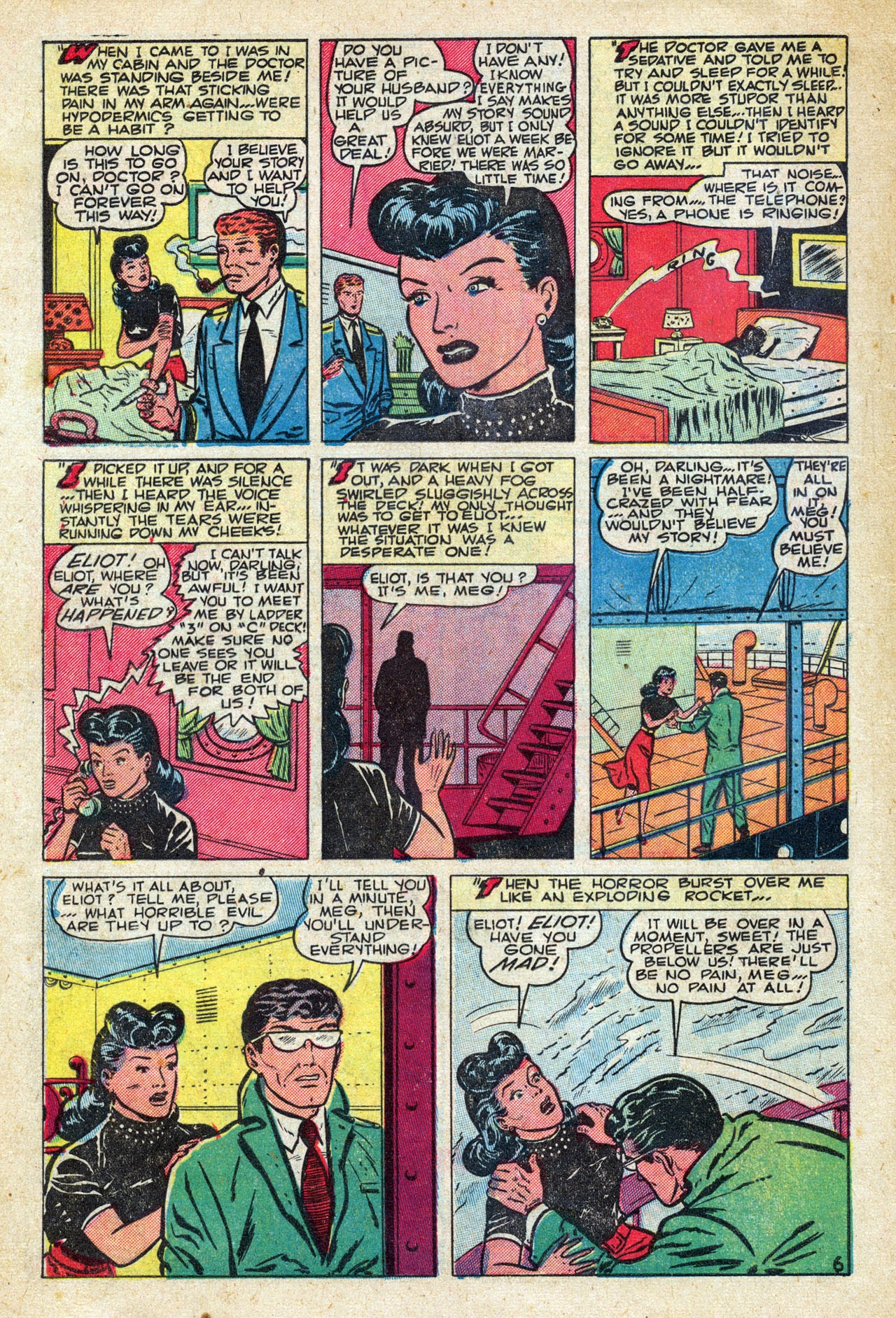 Read online Girl Comics (1949) comic -  Issue #7 - 8