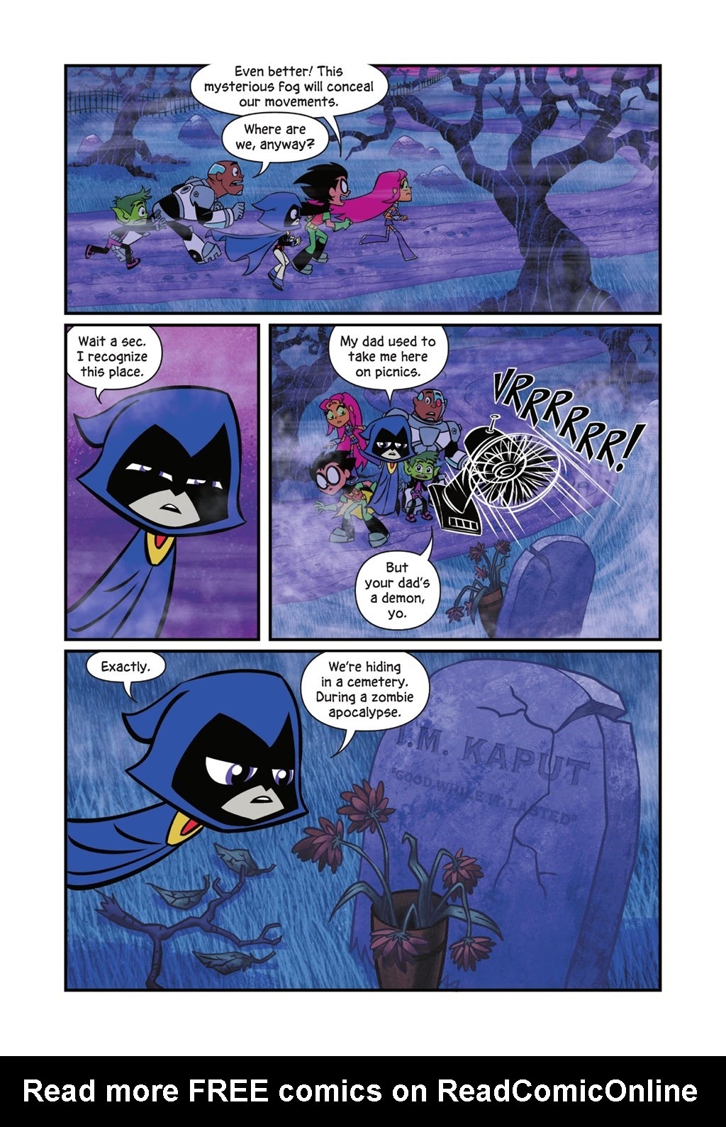 Read online Teen Titans Go! Undead?! comic -  Issue # TPB (Part 1) - 71