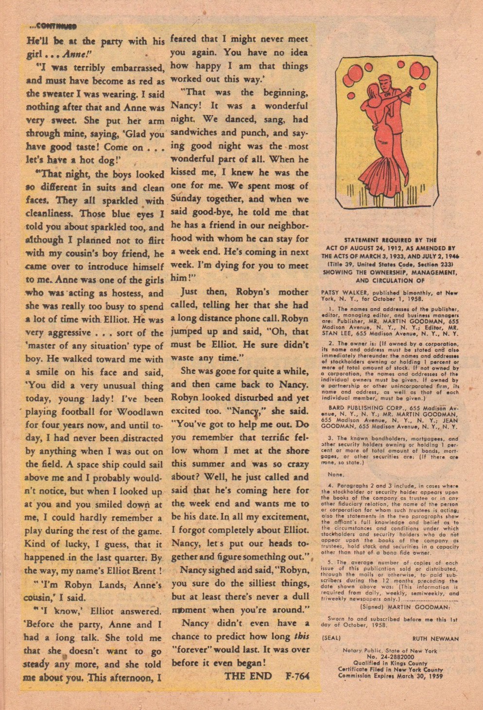 Read online Patsy Walker comic -  Issue #82 - 26