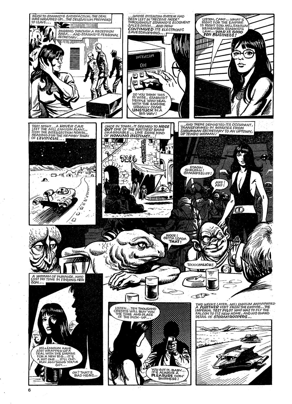 Read online Star Wars Weekly comic -  Issue #157 - 6