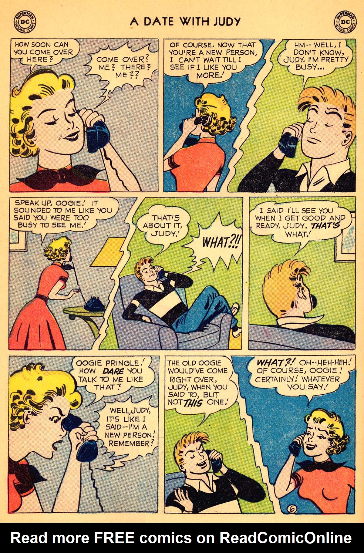 Read online A Date with Judy comic -  Issue #69 - 8