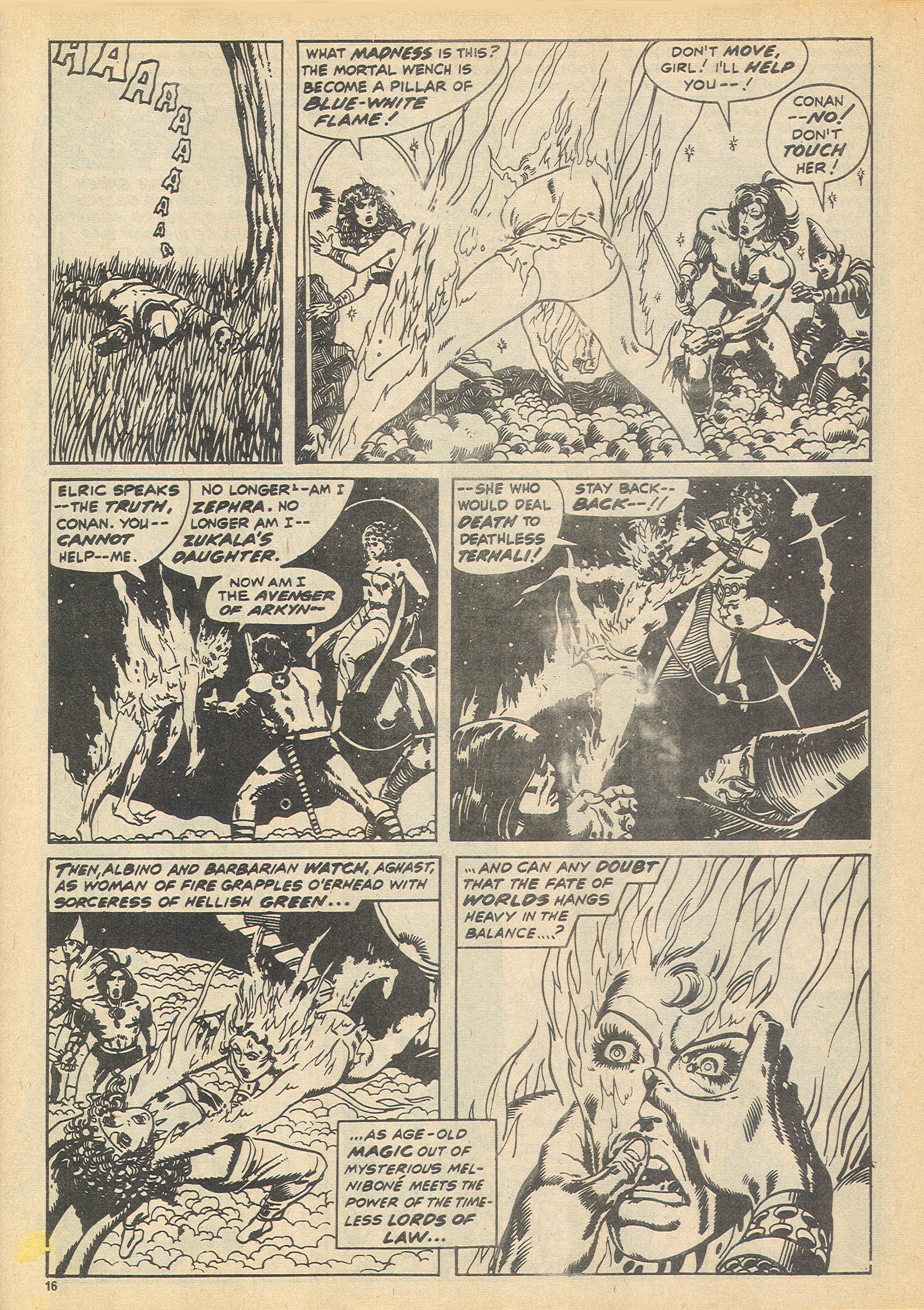 Read online The Savage Sword of Conan (1975) comic -  Issue #16 - 16