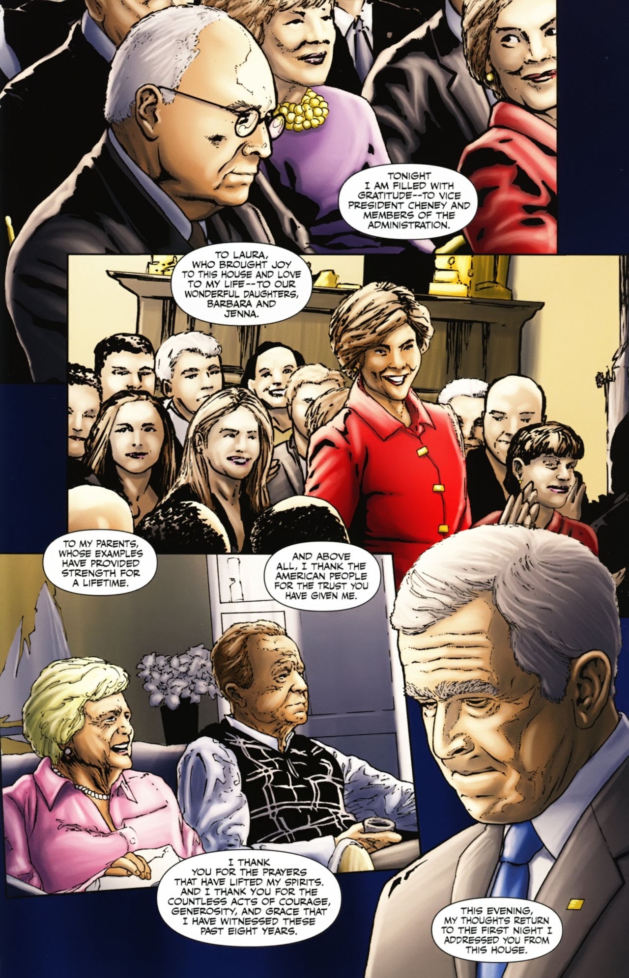 Read online Political Power: George W. Bush comic -  Issue # Full - 5