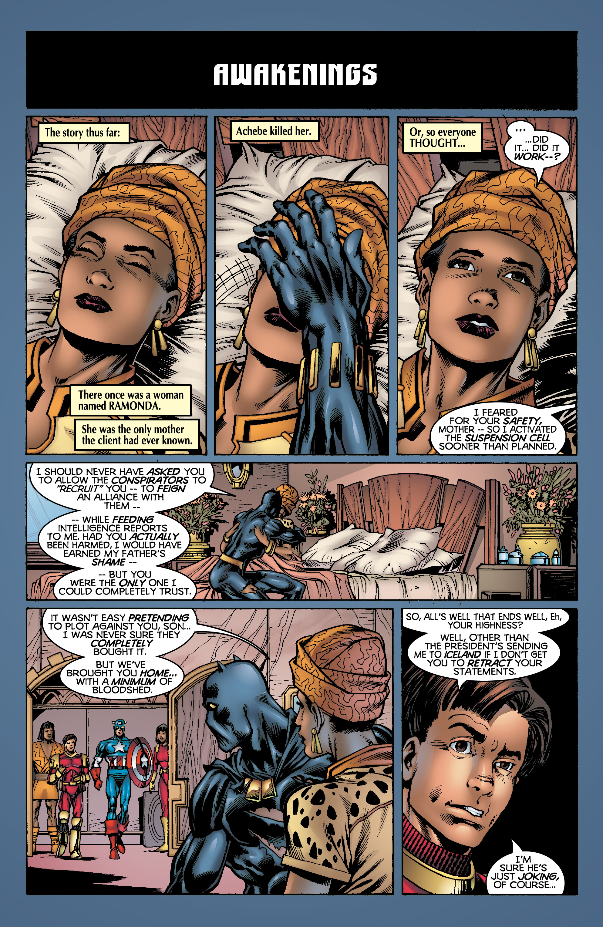 Read online Black Panther by Christopher Priest Omnibus comic -  Issue # TPB (Part 3) - 72