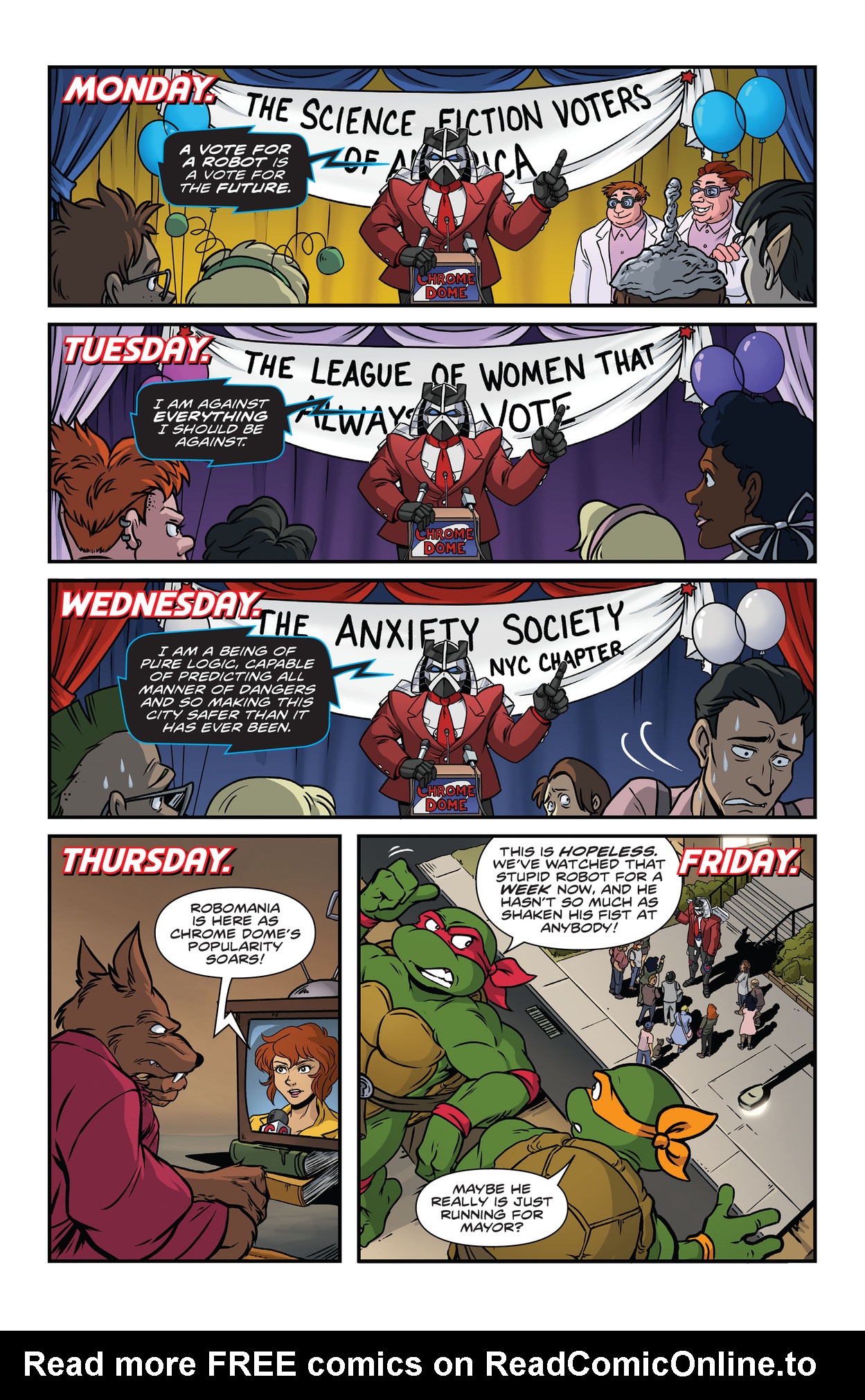 Read online Teenage Mutant Ninja Turtles: Saturday Morning Adventures Continued comic -  Issue #6 - 7