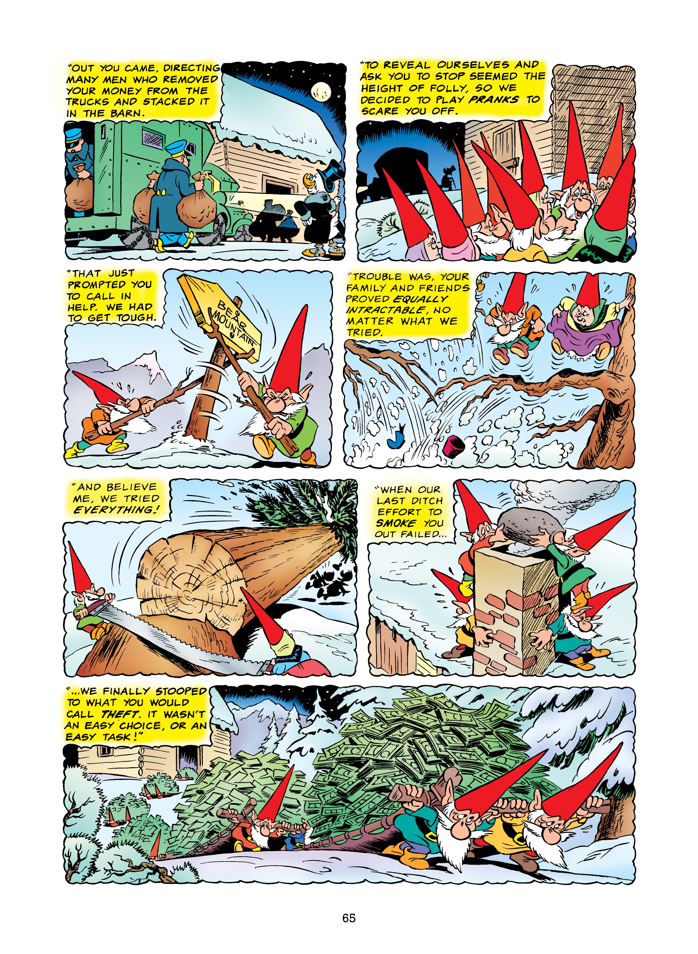Read online Walt Disney's Uncle Scrooge & Donald Duck: Bear Mountain Tales comic -  Issue # TPB (Part 1) - 65