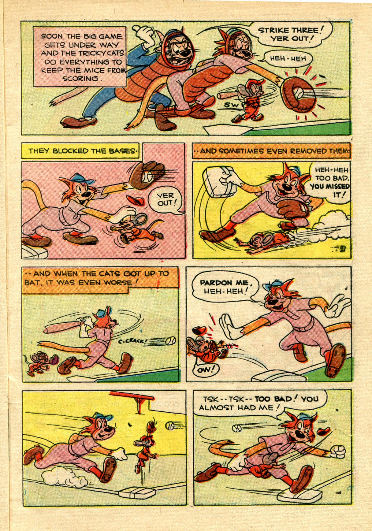 Read online Paul Terry's Mighty Mouse Comics comic -  Issue #22 - 5