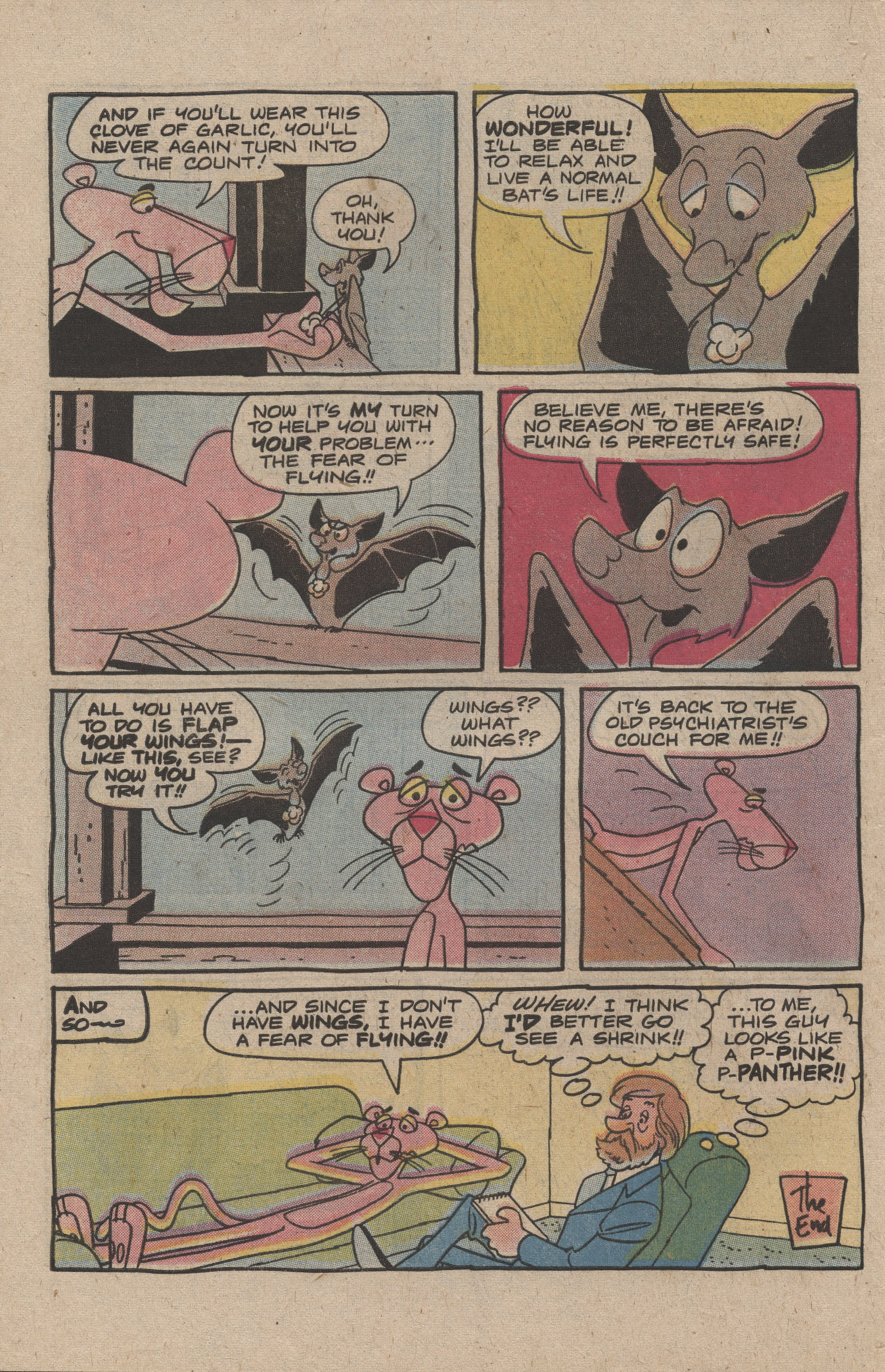 Read online The Pink Panther (1971) comic -  Issue #61 - 10