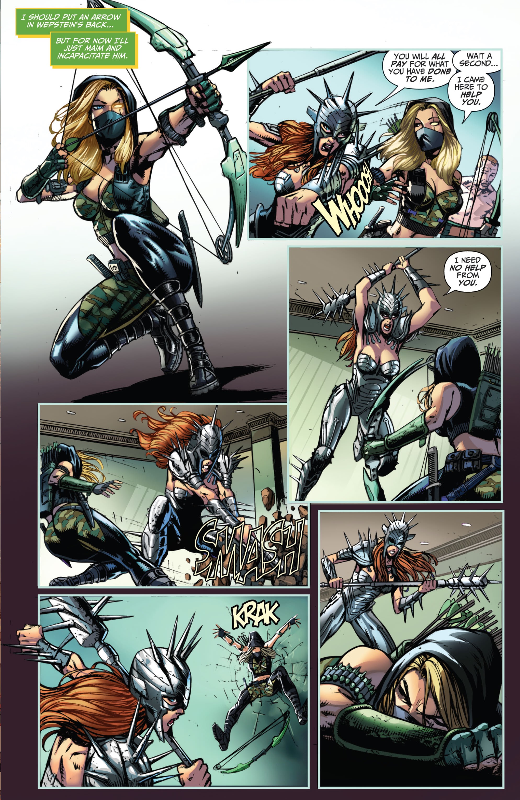 Read online Robyn Hood: Iron Maiden comic -  Issue #1 - 31
