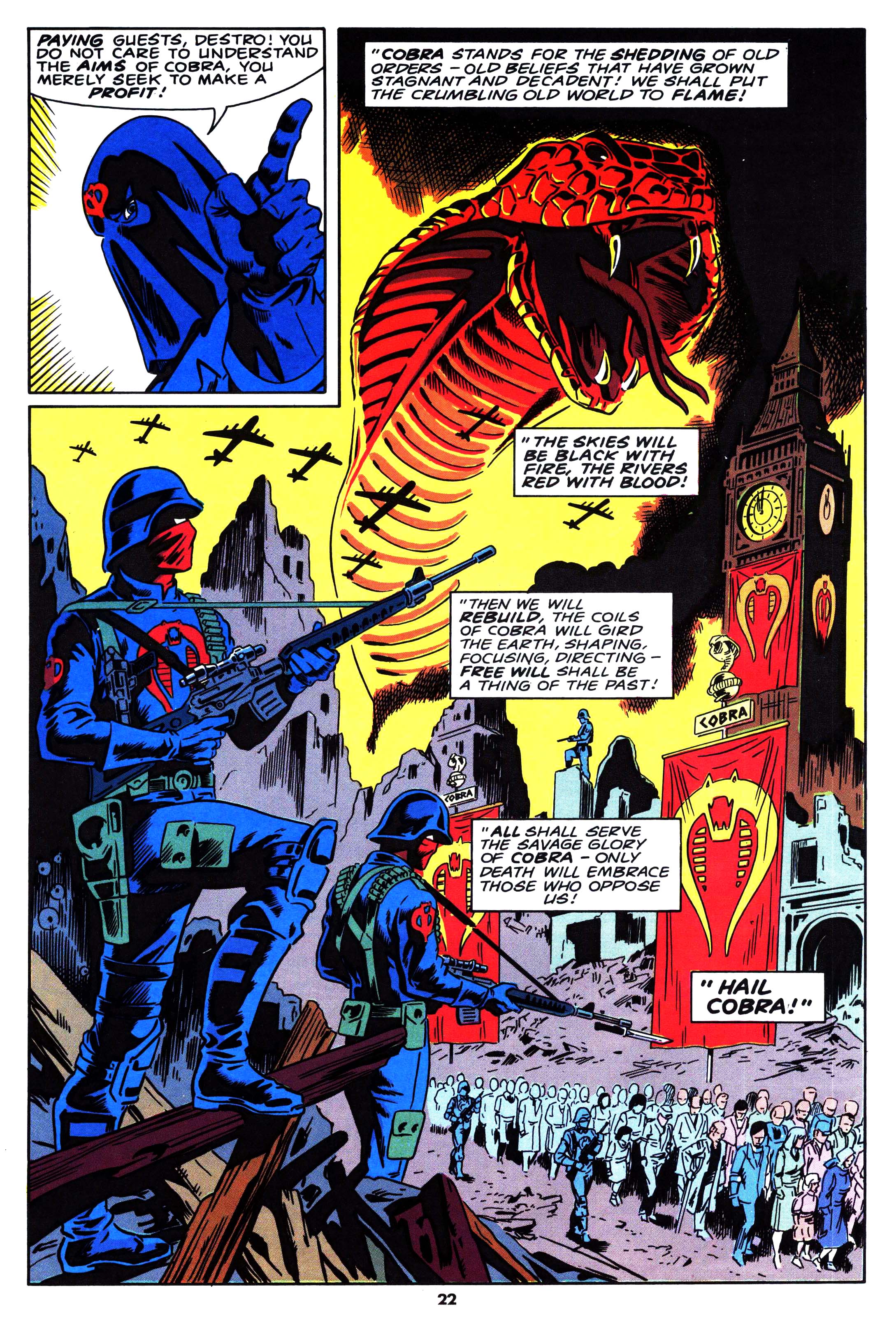 Read online Action Force comic -  Issue #4 - 21
