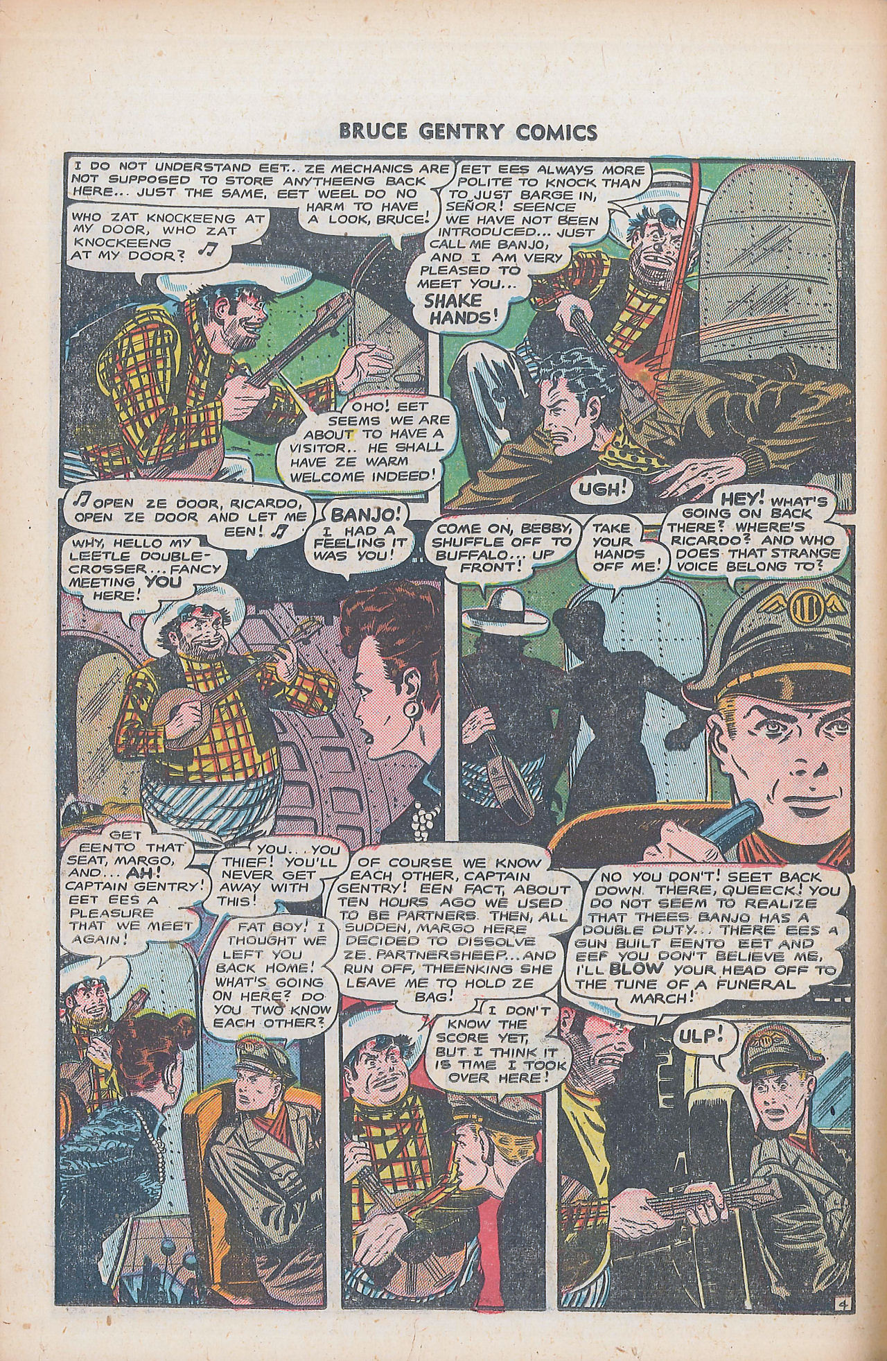Read online Bruce Gentry comic -  Issue #7 - 14