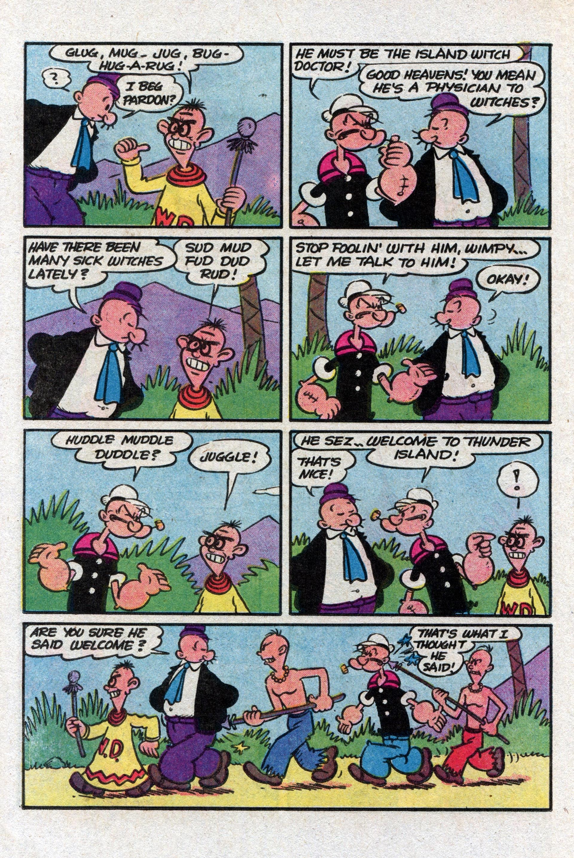 Read online Popeye (1948) comic -  Issue #170 - 12