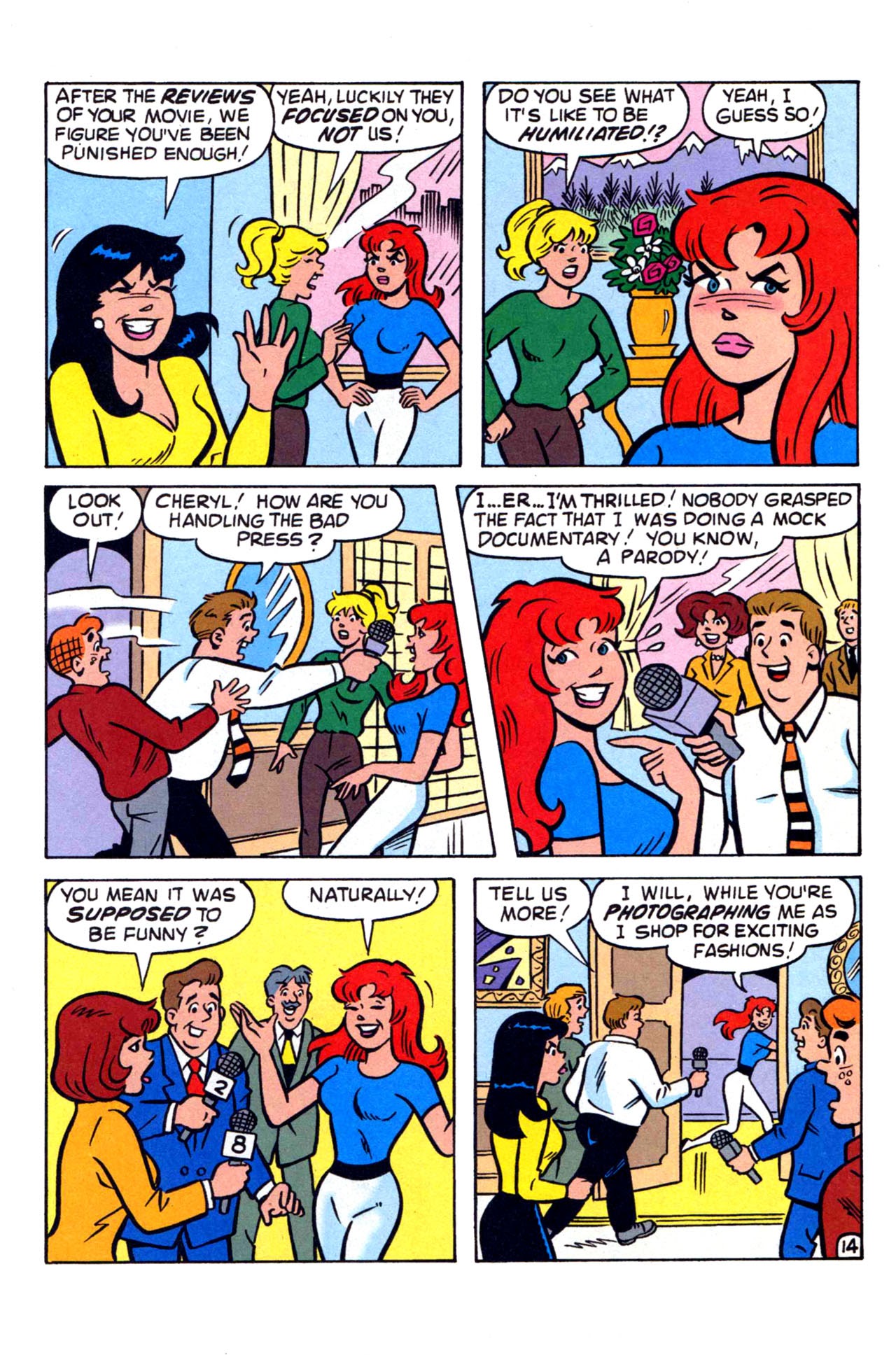 Read online Cheryl Blossom (Goes Hollywood) comic -  Issue #3 - 22