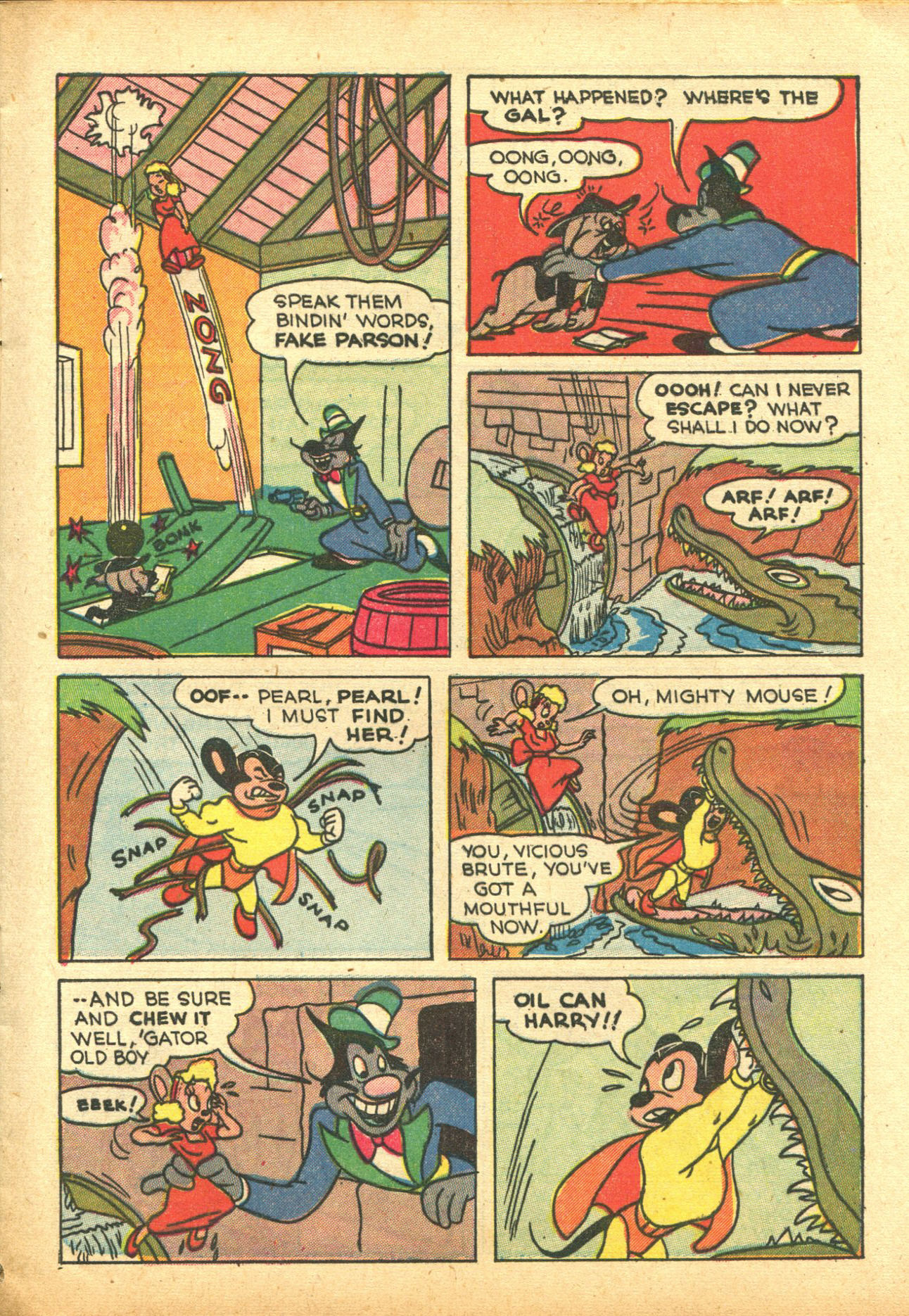 Read online Paul Terry's Mighty Mouse Comics comic -  Issue #9 - 13