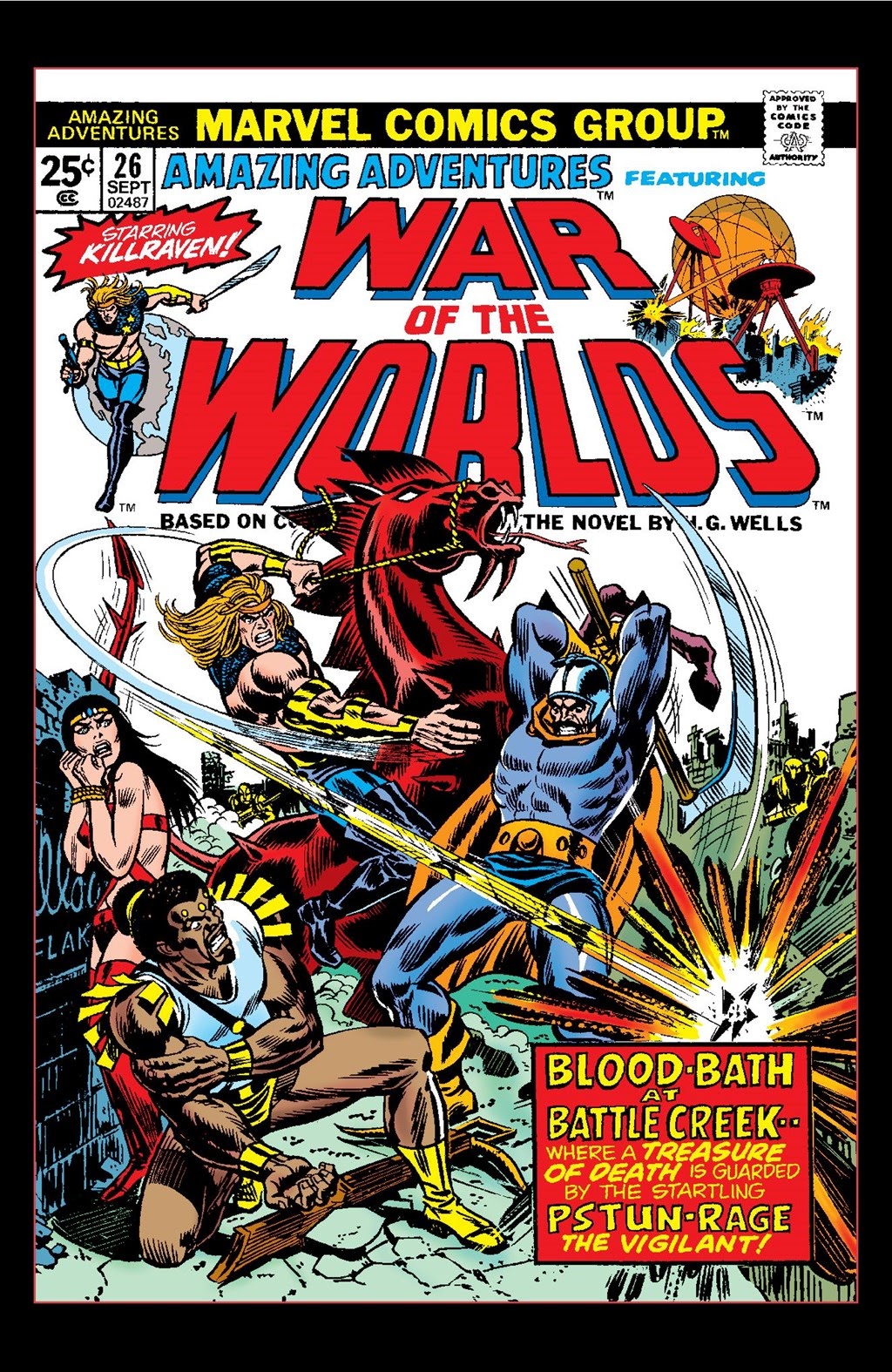 Read online Killraven Epic Collection: Warrior of the Worlds comic -  Issue # TPB (Part 2) - 53