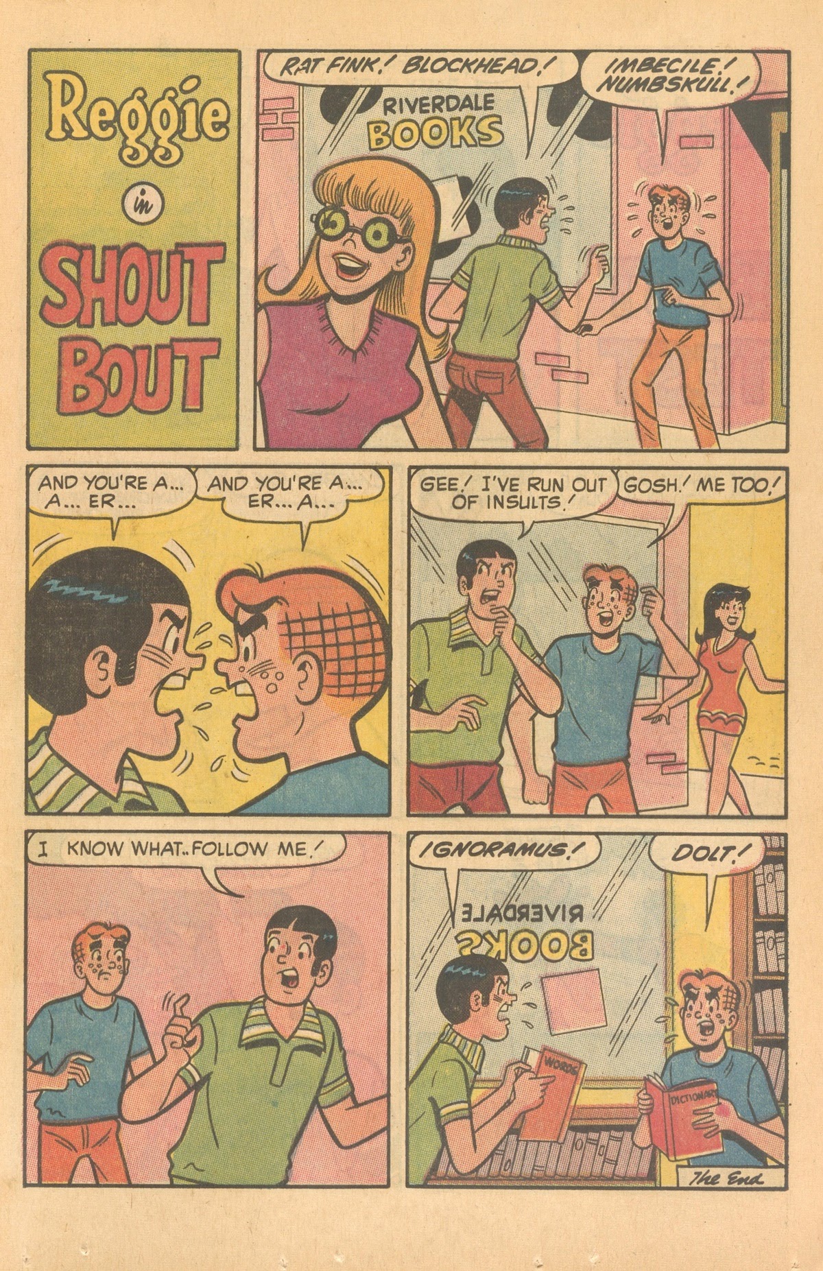 Read online Reggie's Wise Guy Jokes comic -  Issue #16 - 7