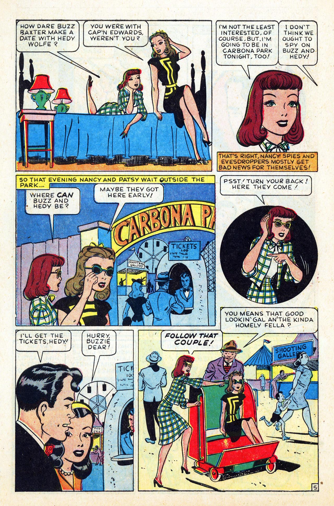 Read online Patsy Walker comic -  Issue #13 - 14