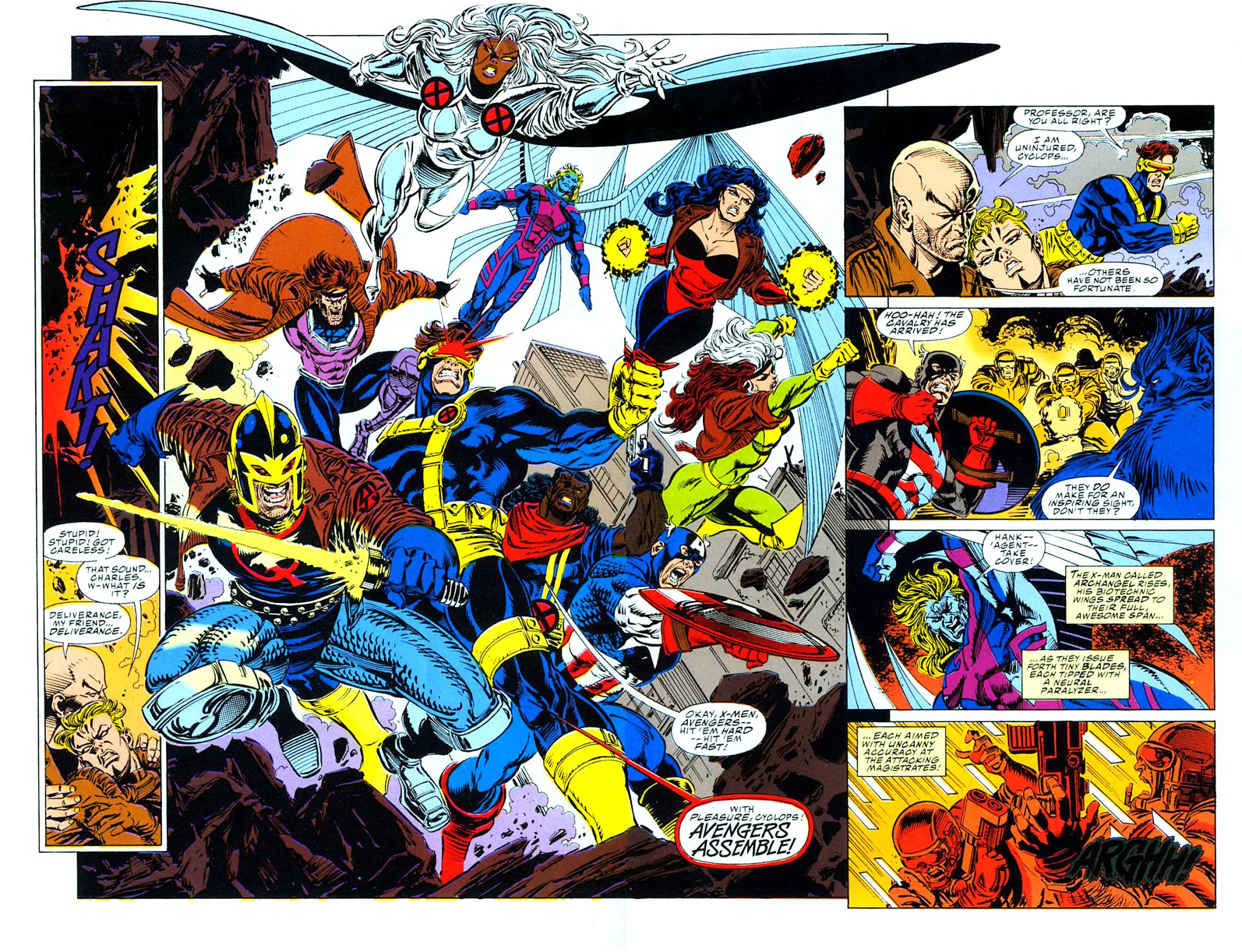 Read online Avengers/X-Men: Bloodties comic -  Issue # TPB - 106