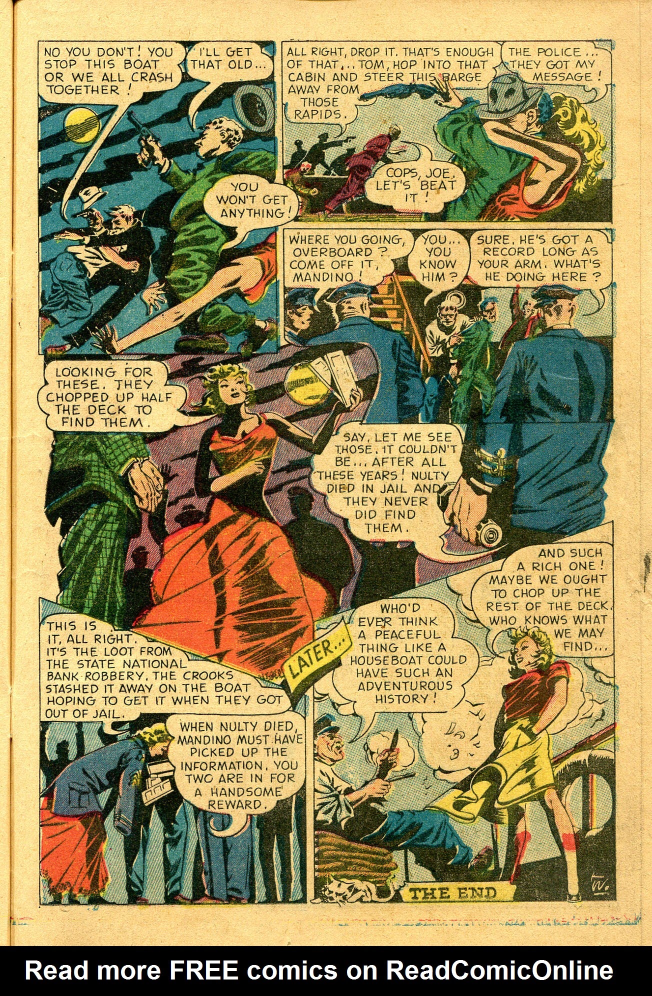 Read online The Saint (1947) comic -  Issue #4 - 25