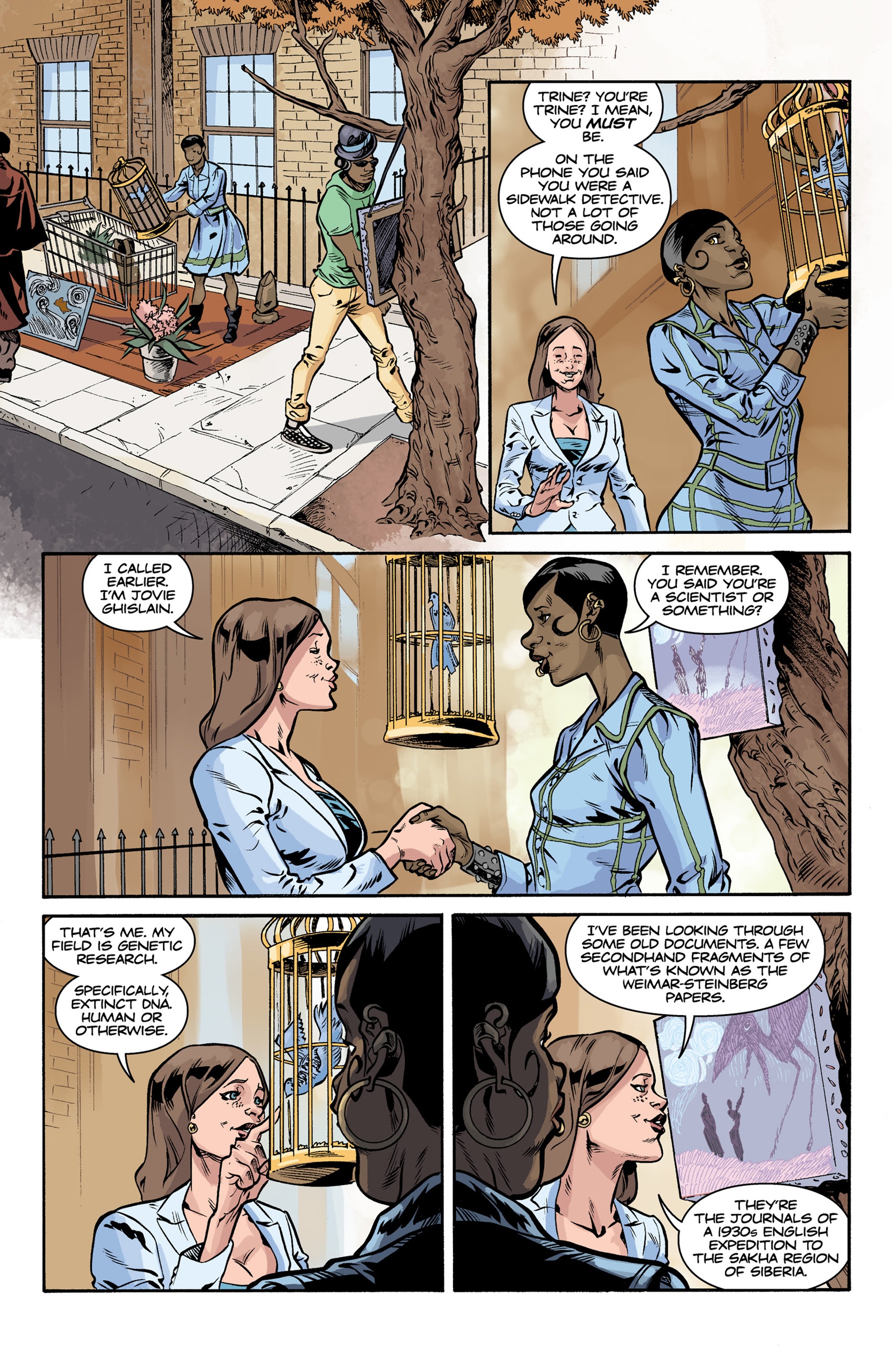 Read online Mystery Girl comic -  Issue #1 - 16