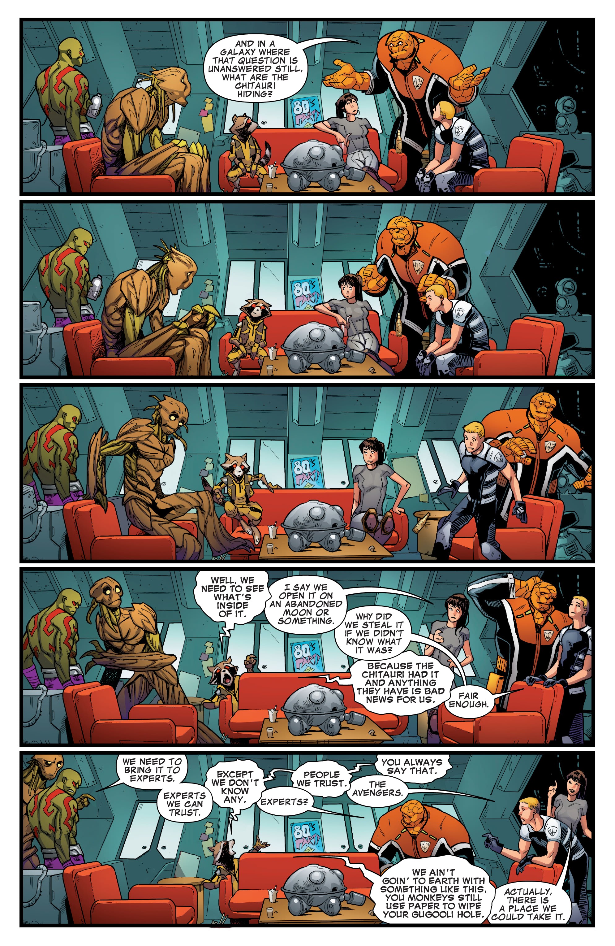 Read online Guardians Of The Galaxy by Brian Michael Bendis comic -  Issue # TPB 4 (Part 1) - 15