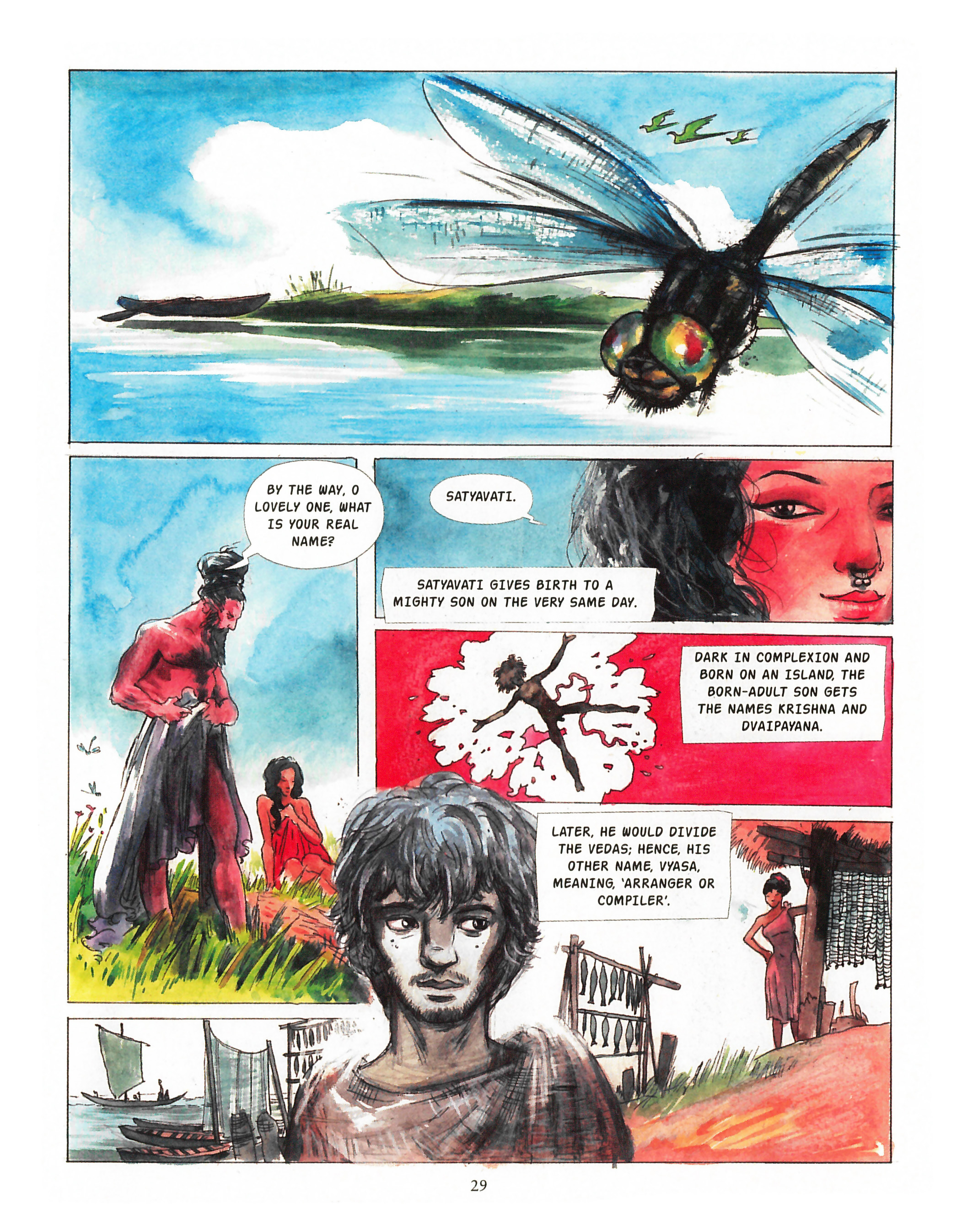 Read online Vyasa: The Beginning comic -  Issue # TPB (Part 1) - 36