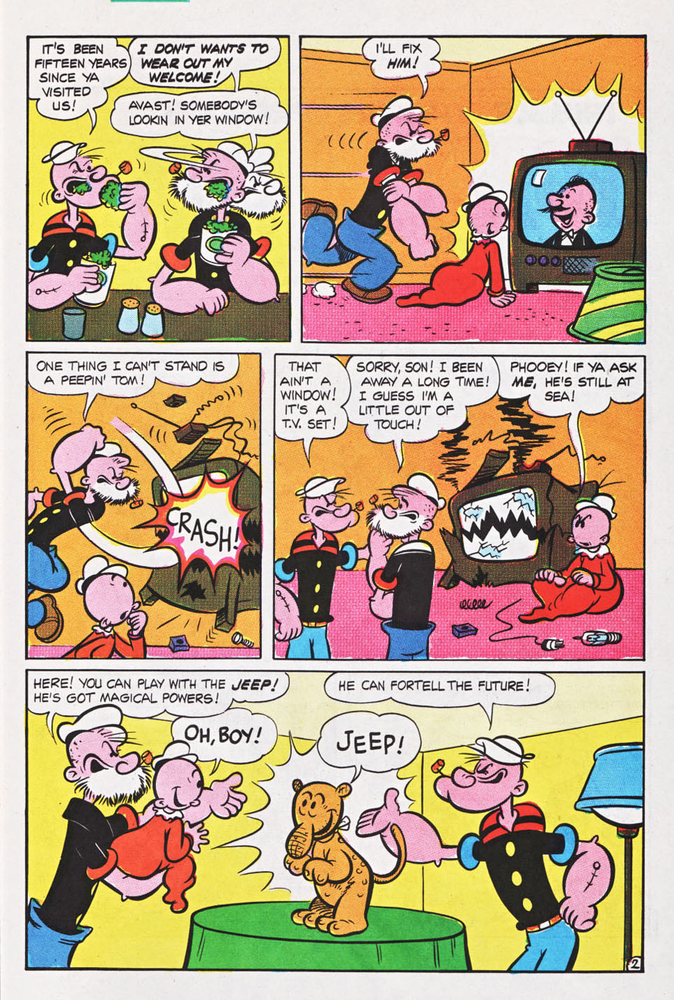 Read online Popeye (1993) comic -  Issue #7 - 14