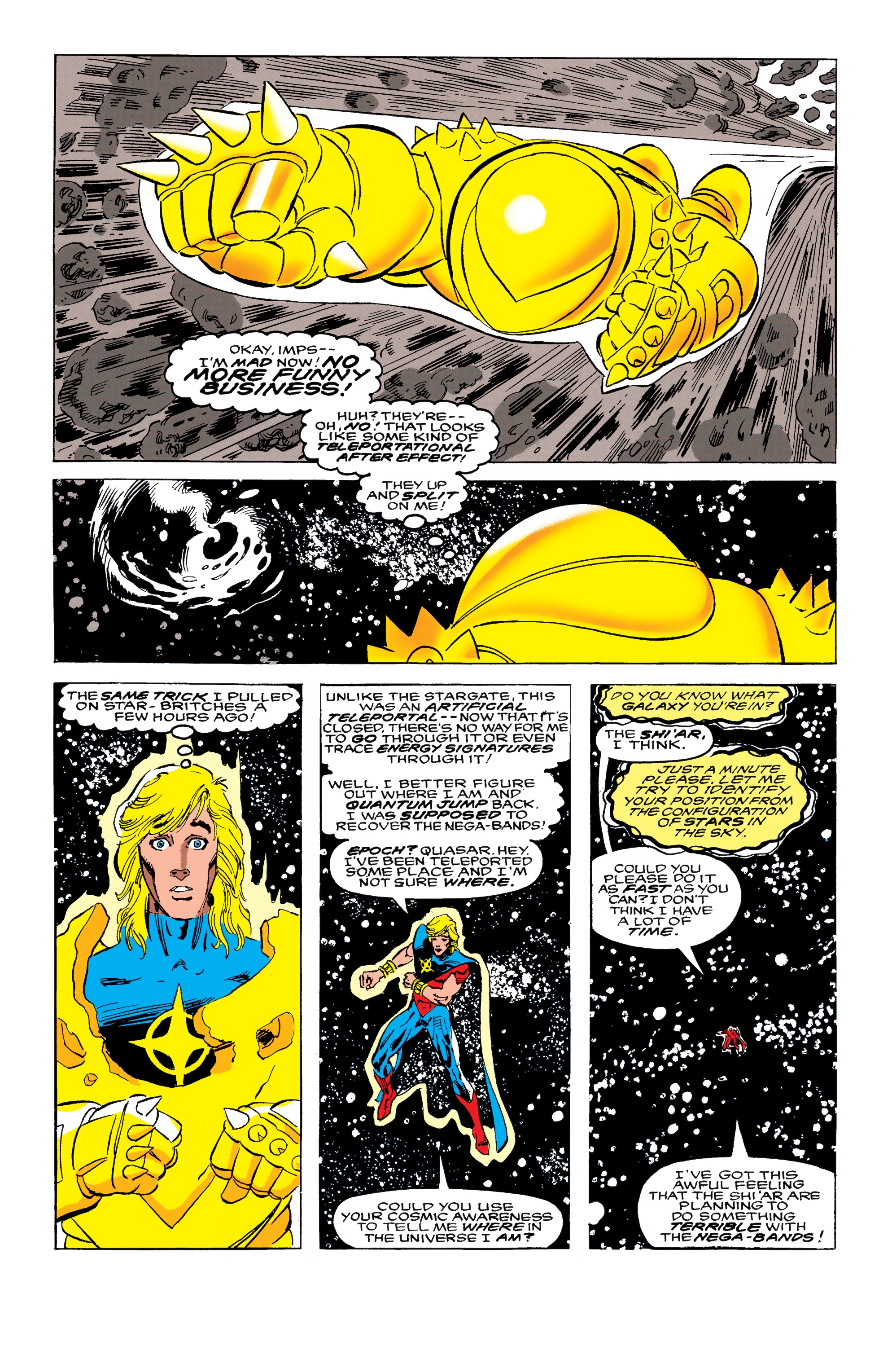 Read online Avengers Epic Collection: Operation Galactic Storm comic -  Issue # TPB (Part 3) - 23