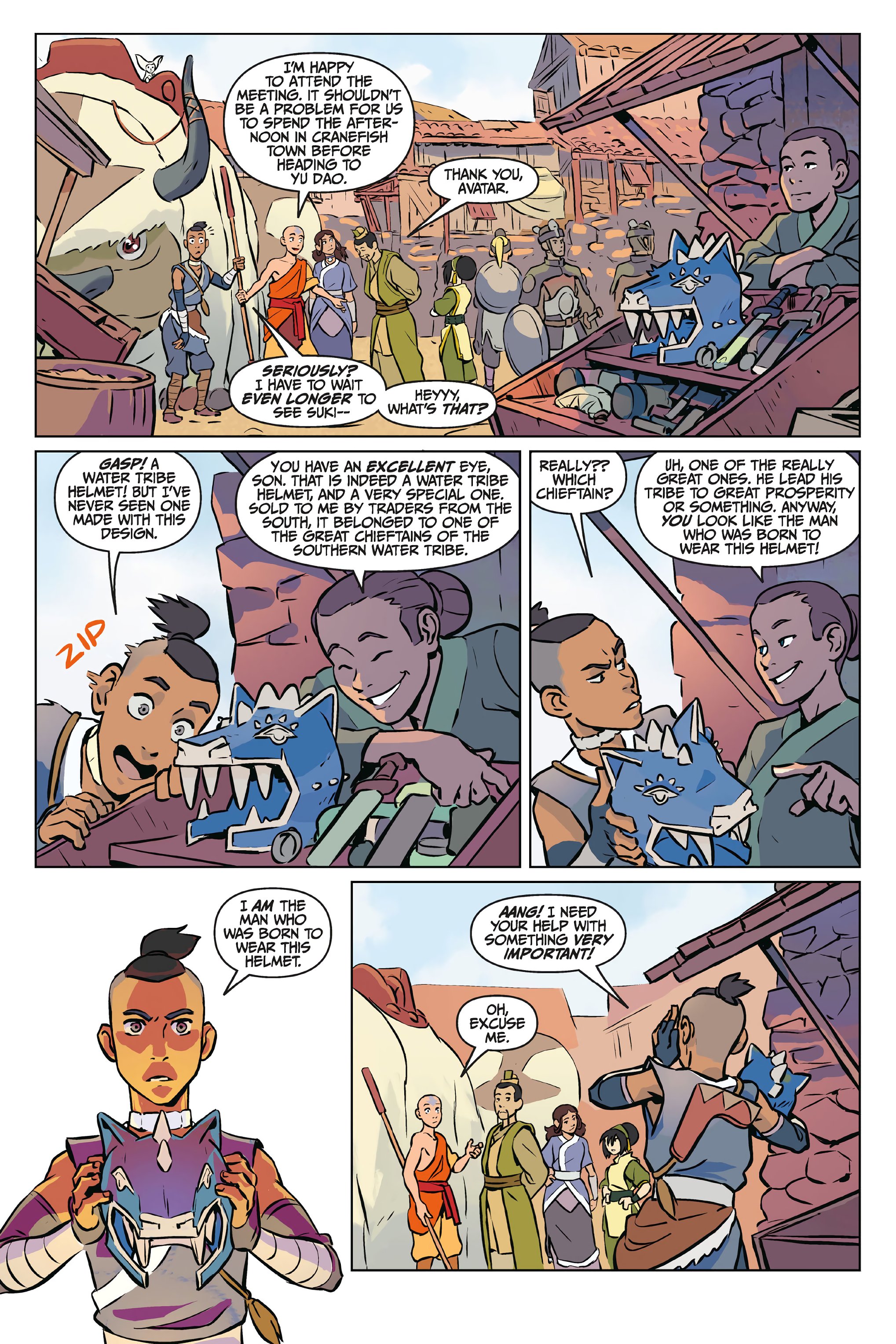 Read online Nickelodeon Avatar: The Last Airbender - Imbalance comic -  Issue # _Omnibus (Part 1) - 13