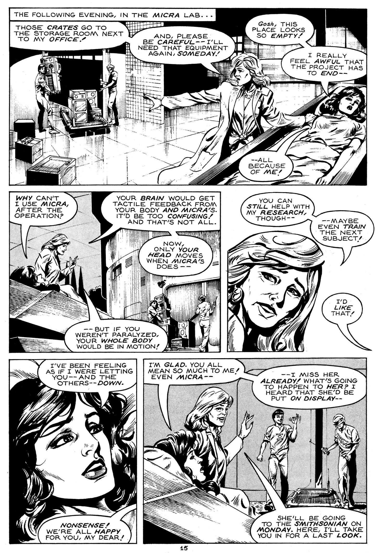 Read online MICRA: Mind Controlled Remote Automaton comic -  Issue #7 - 17