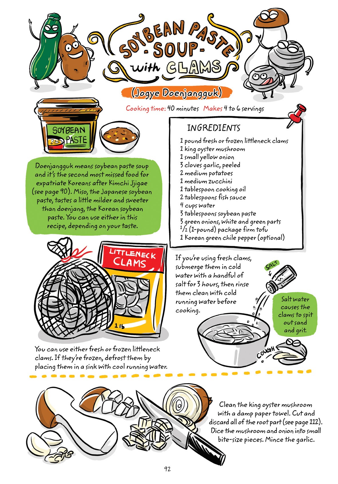 Read online Cook Korean! A Comic Book With Recipes comic -  Issue # TPB (Part 1) - 91