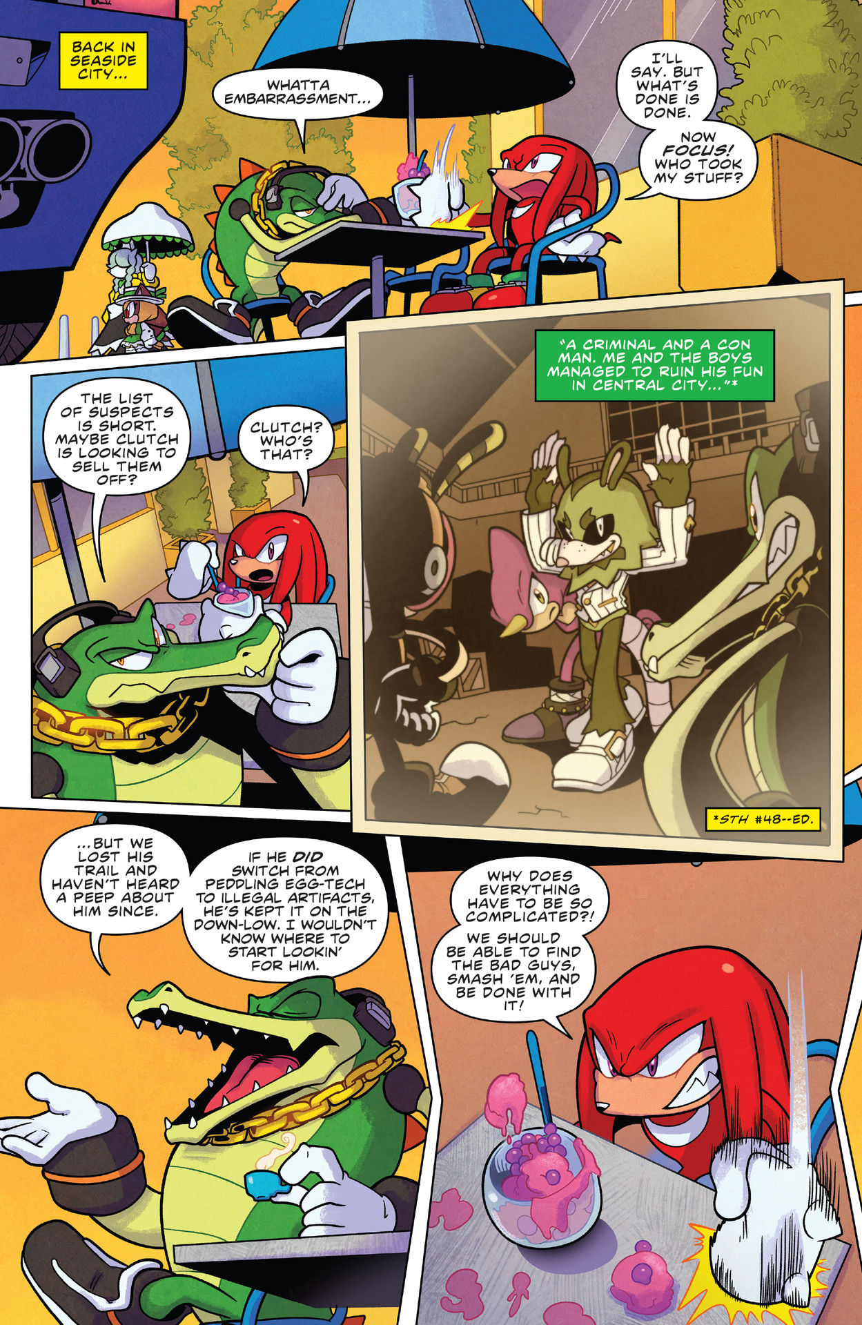 Read online Sonic the Hedgehog (2018) comic -  Issue #65 - 13