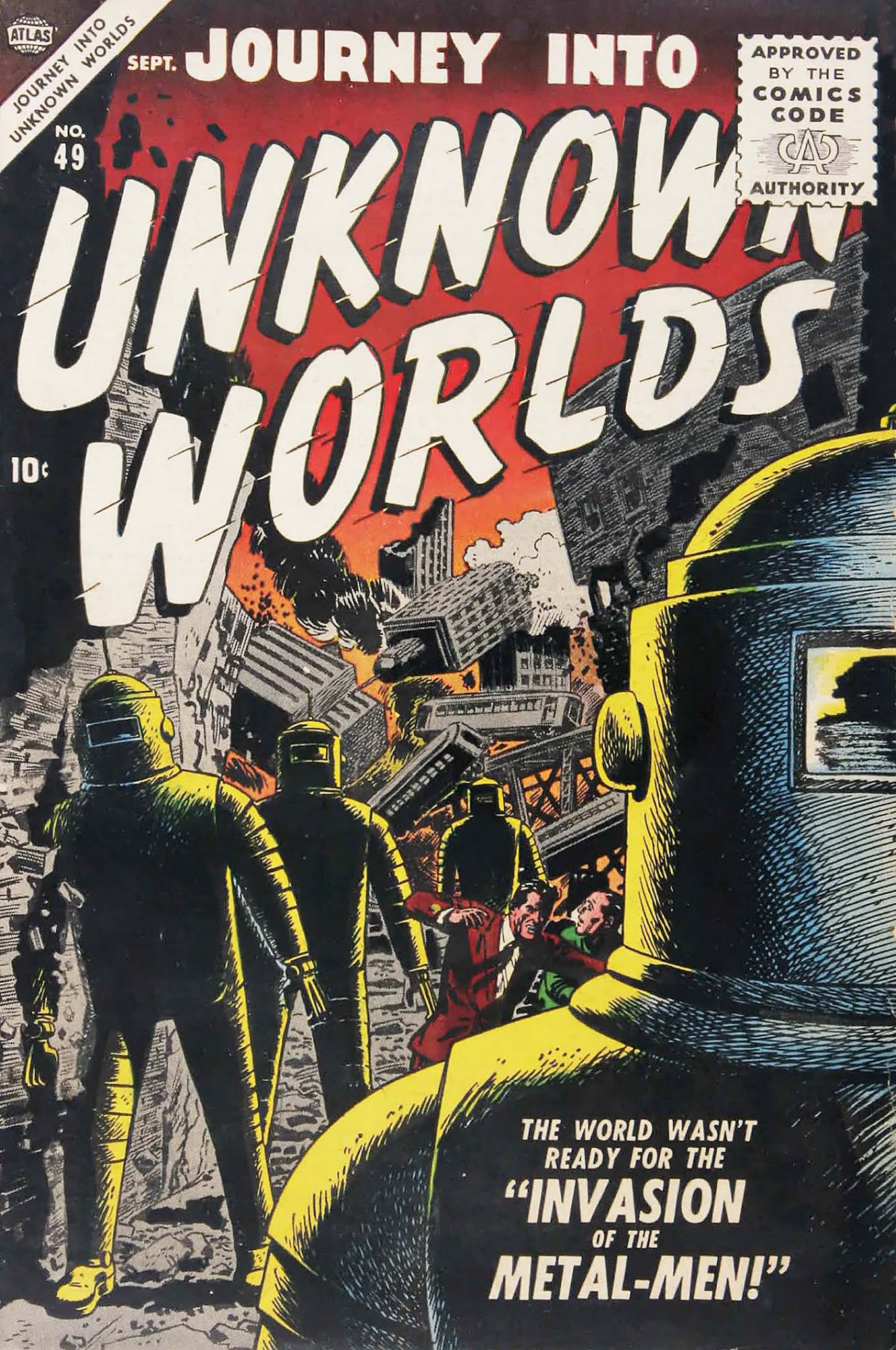 Read online Journey Into Unknown Worlds comic -  Issue #49 - 1