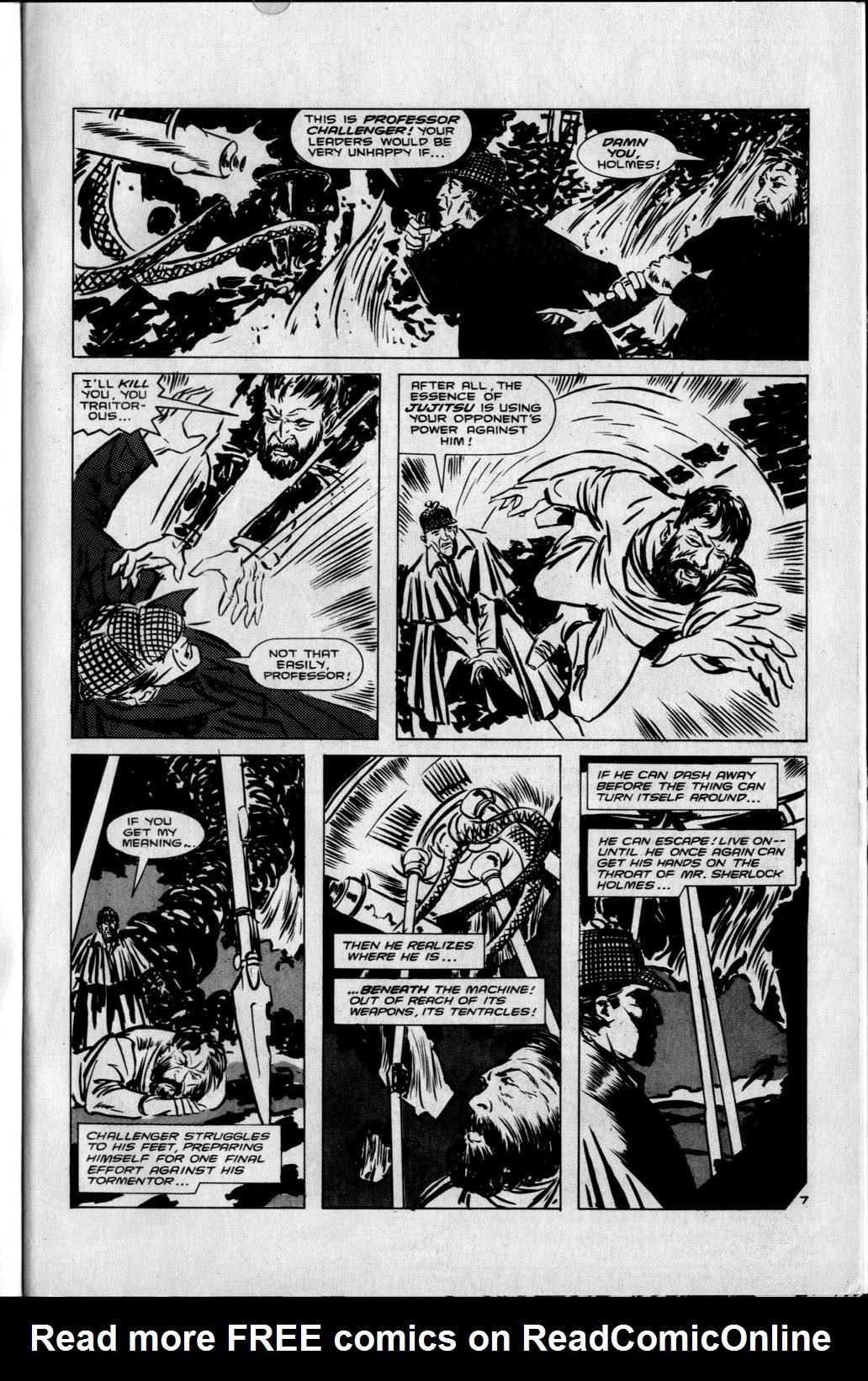 Read online Sherlock Holmes in the Case of the Missing Martian comic -  Issue #3 - 9