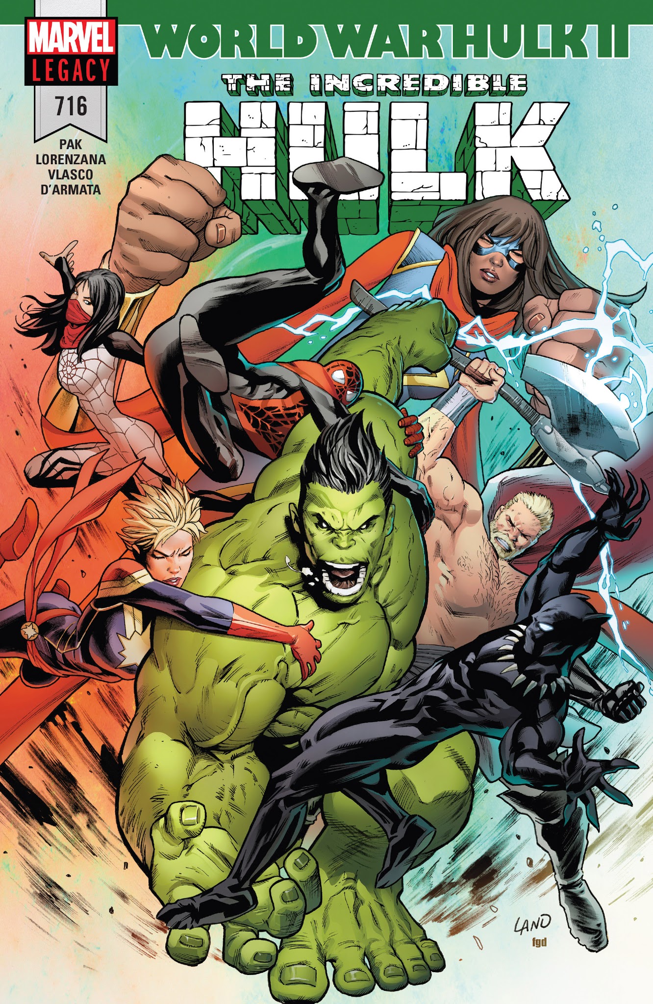 Read online Incredible Hulk (2017) comic -  Issue #716 - 1