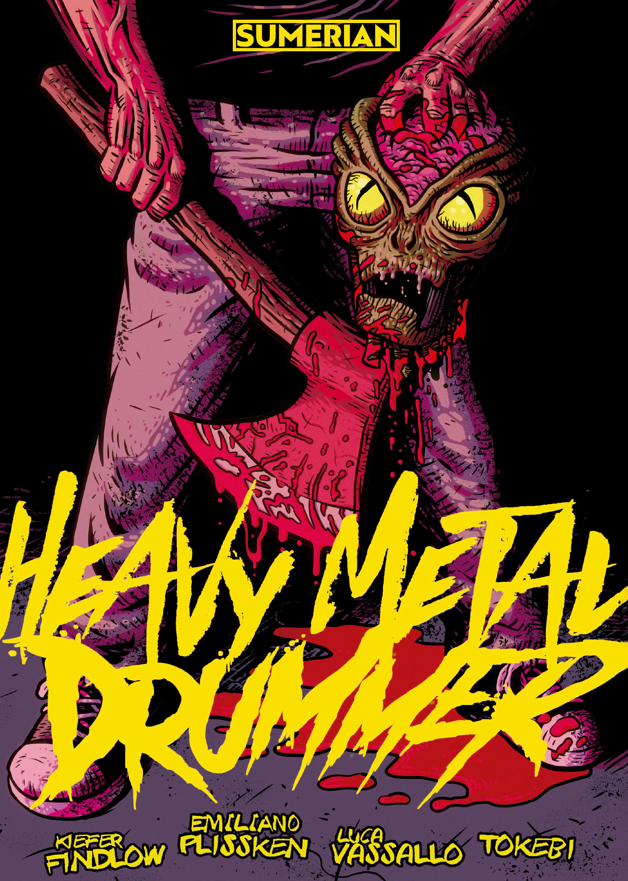 Read online Heavy Metal Drummer comic -  Issue # TPB (Part 1) - 1