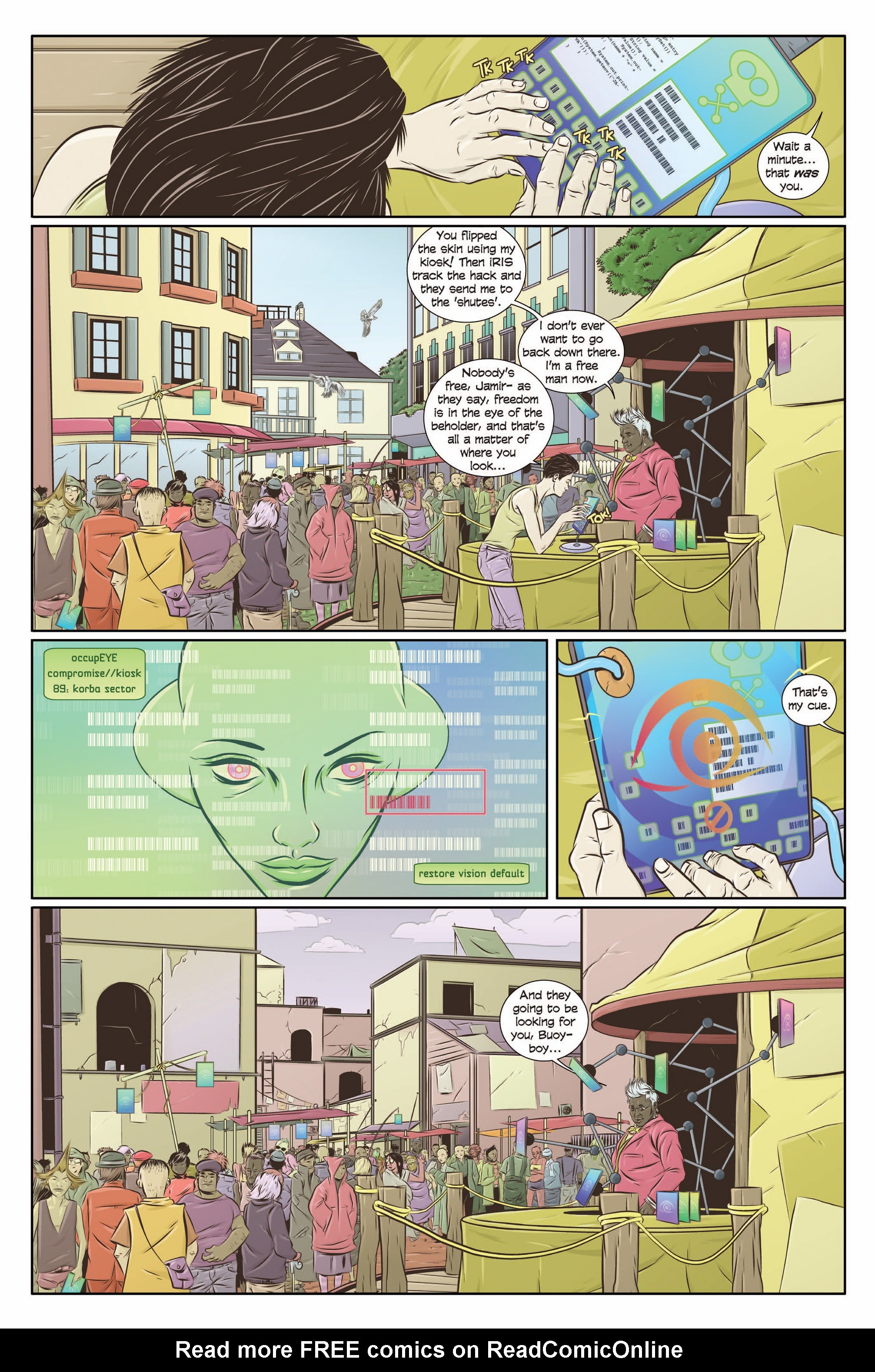 Read online Skinned comic -  Issue #1 - 11