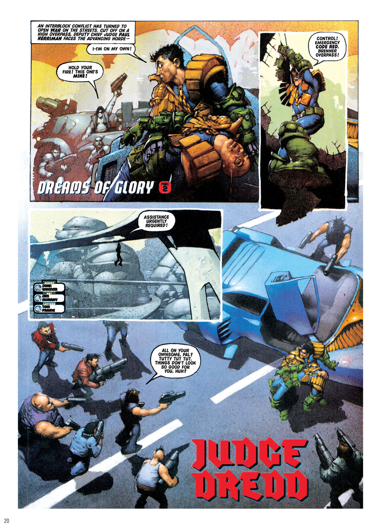 Read online Judge Dredd: The Complete Case Files comic -  Issue # TPB 29 - 22