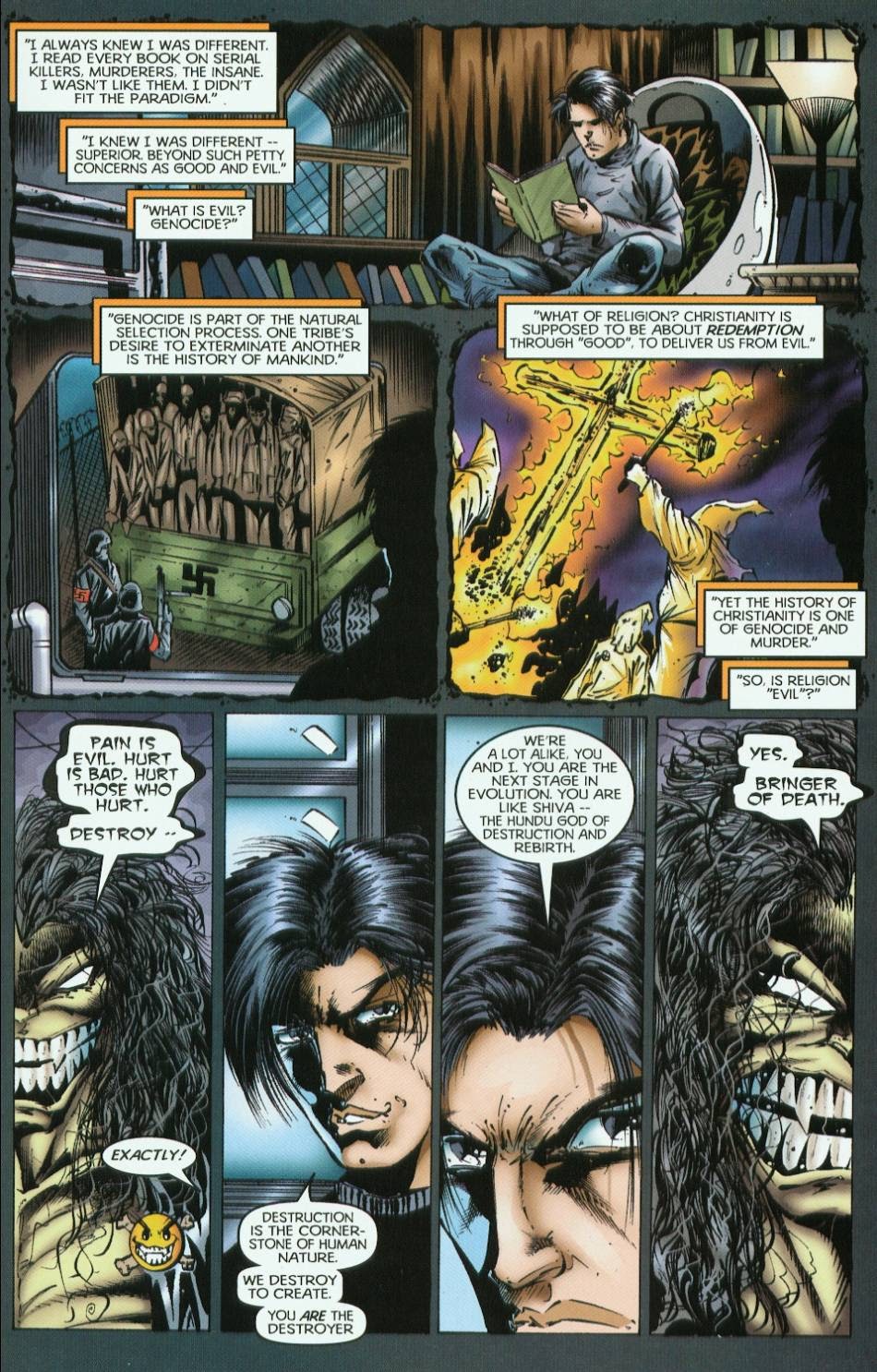 Read online Evil Ernie (1998) comic -  Issue #6 - 21