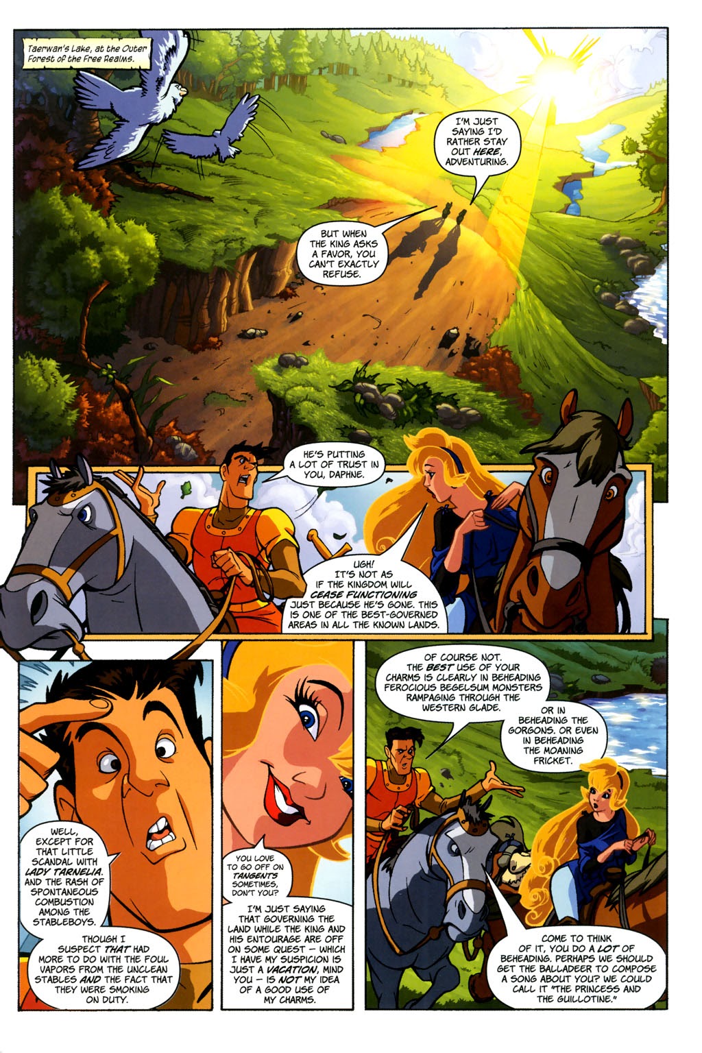 Read online Dragon's Lair (2006) comic -  Issue #1 - 4