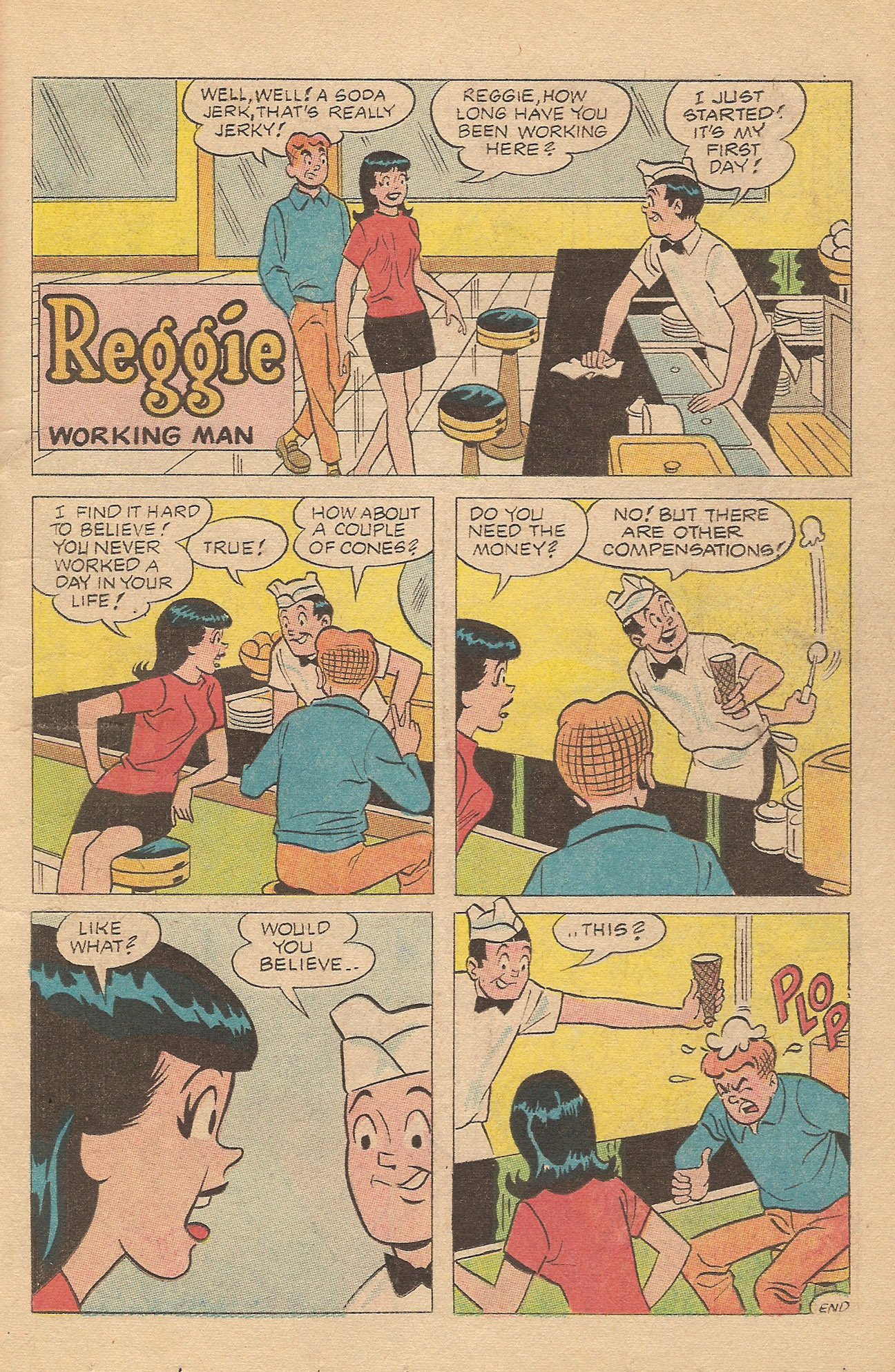 Read online Reggie's Wise Guy Jokes comic -  Issue #5 - 5