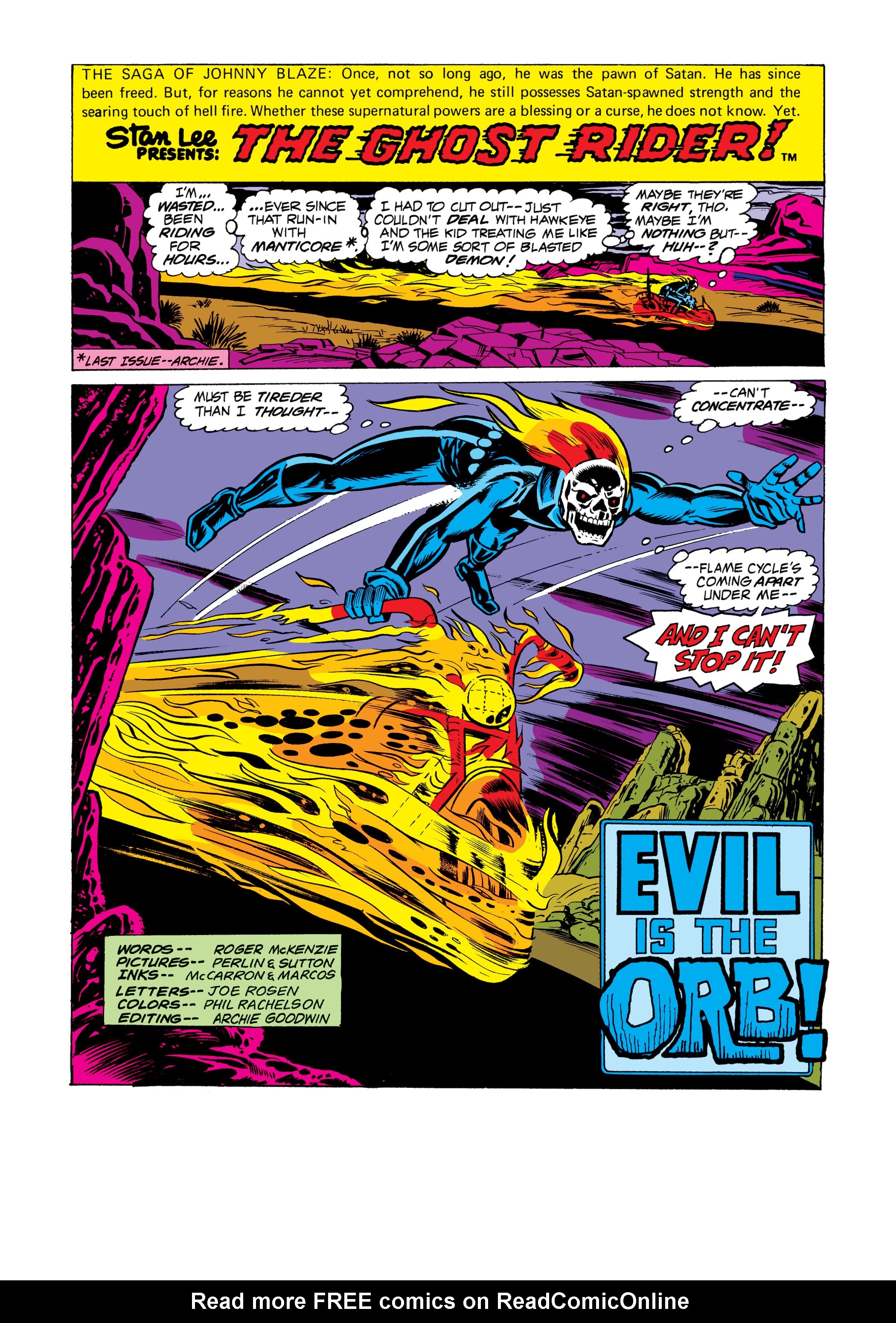 Read online Marvel Masterworks: Ghost Rider comic -  Issue # TPB 3 (Part 2) - 35