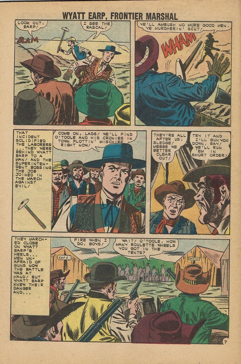 Read online Wyatt Earp Frontier Marshal comic -  Issue #40 - 32