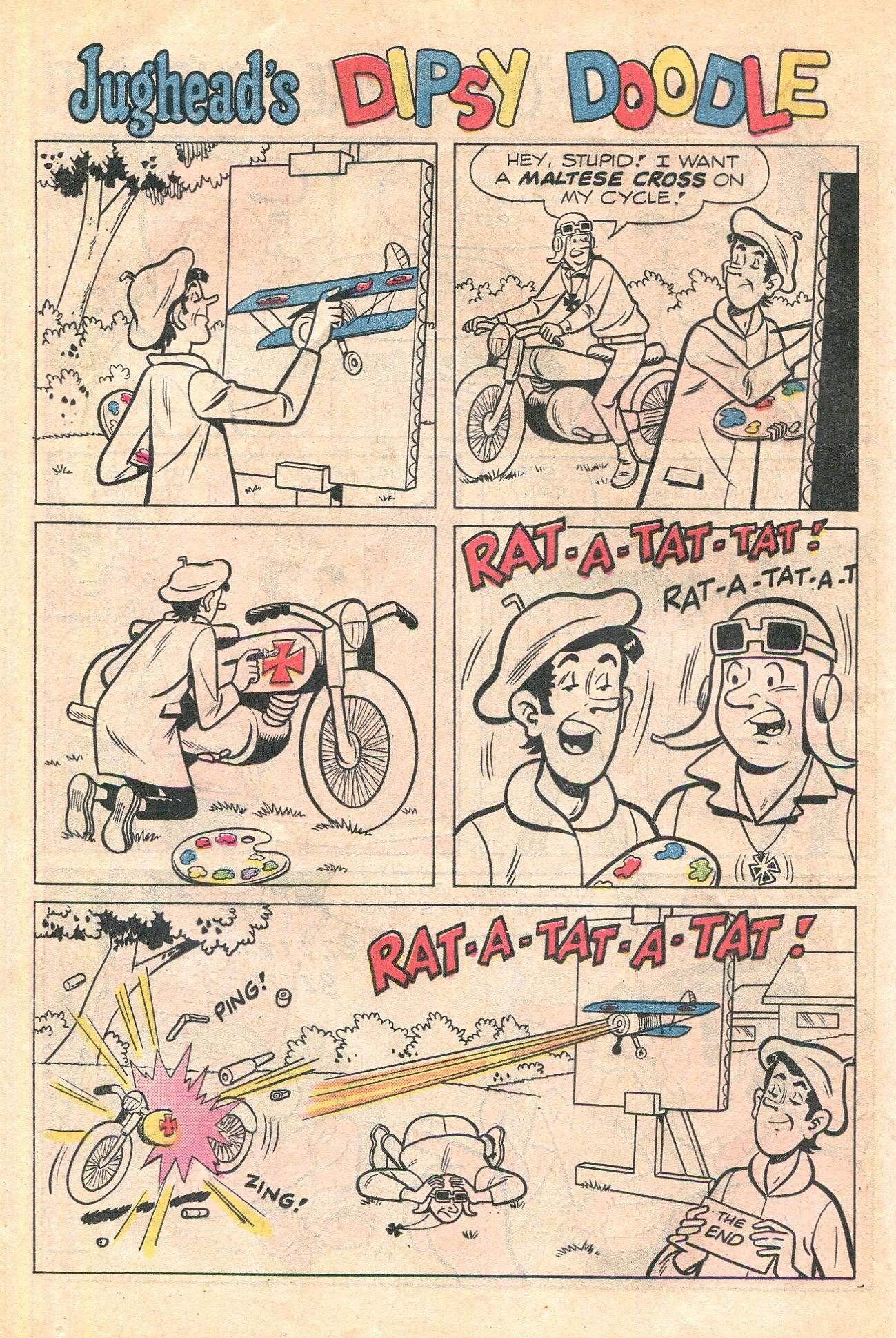 Read online Jughead's Jokes comic -  Issue #37 - 16