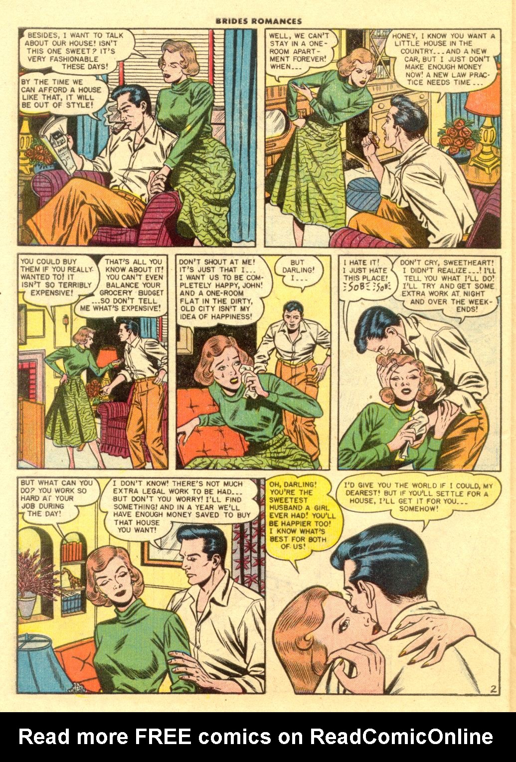Read online Brides Romances comic -  Issue #14 - 28