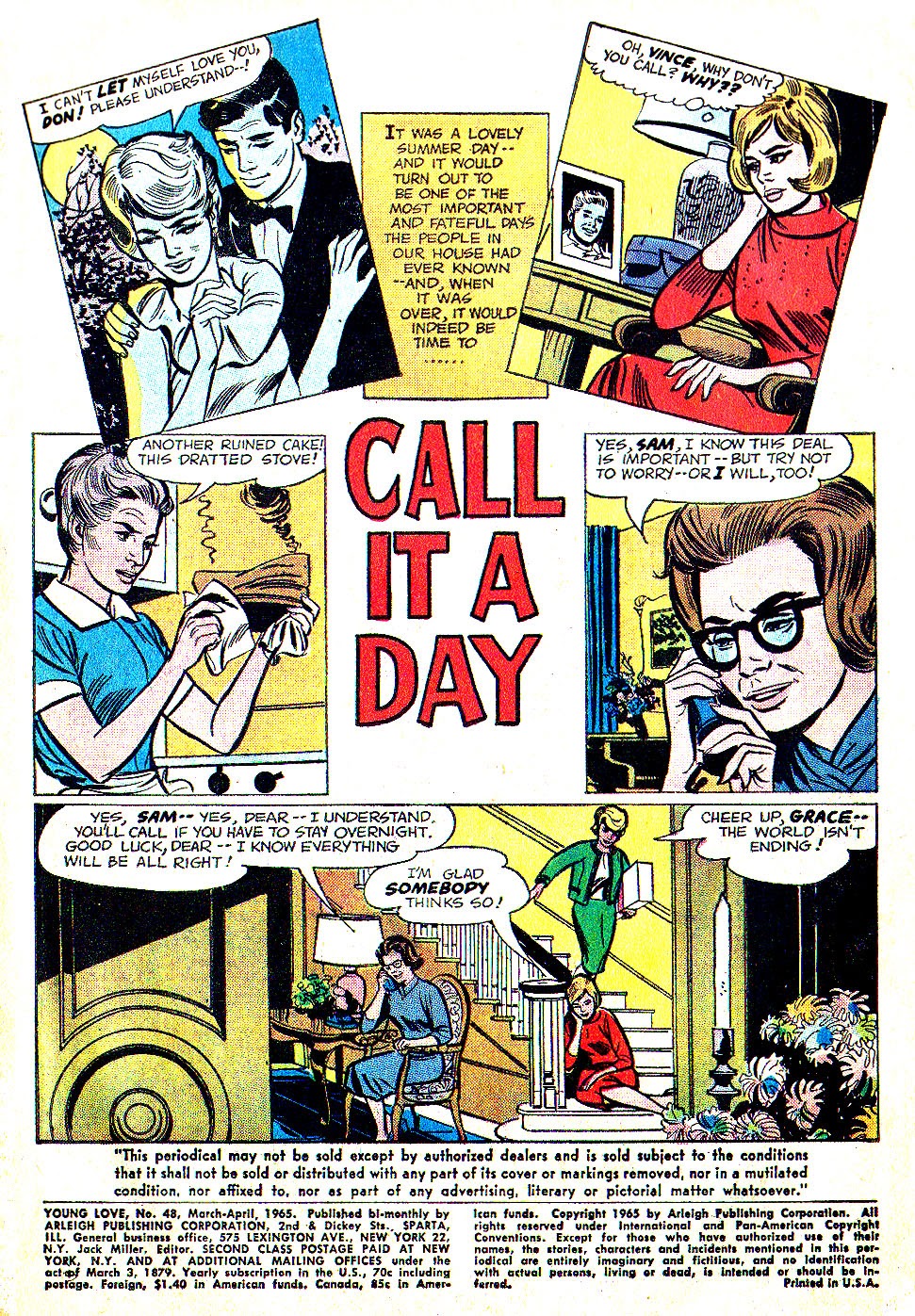 Read online Young Love (1963) comic -  Issue #48 - 3